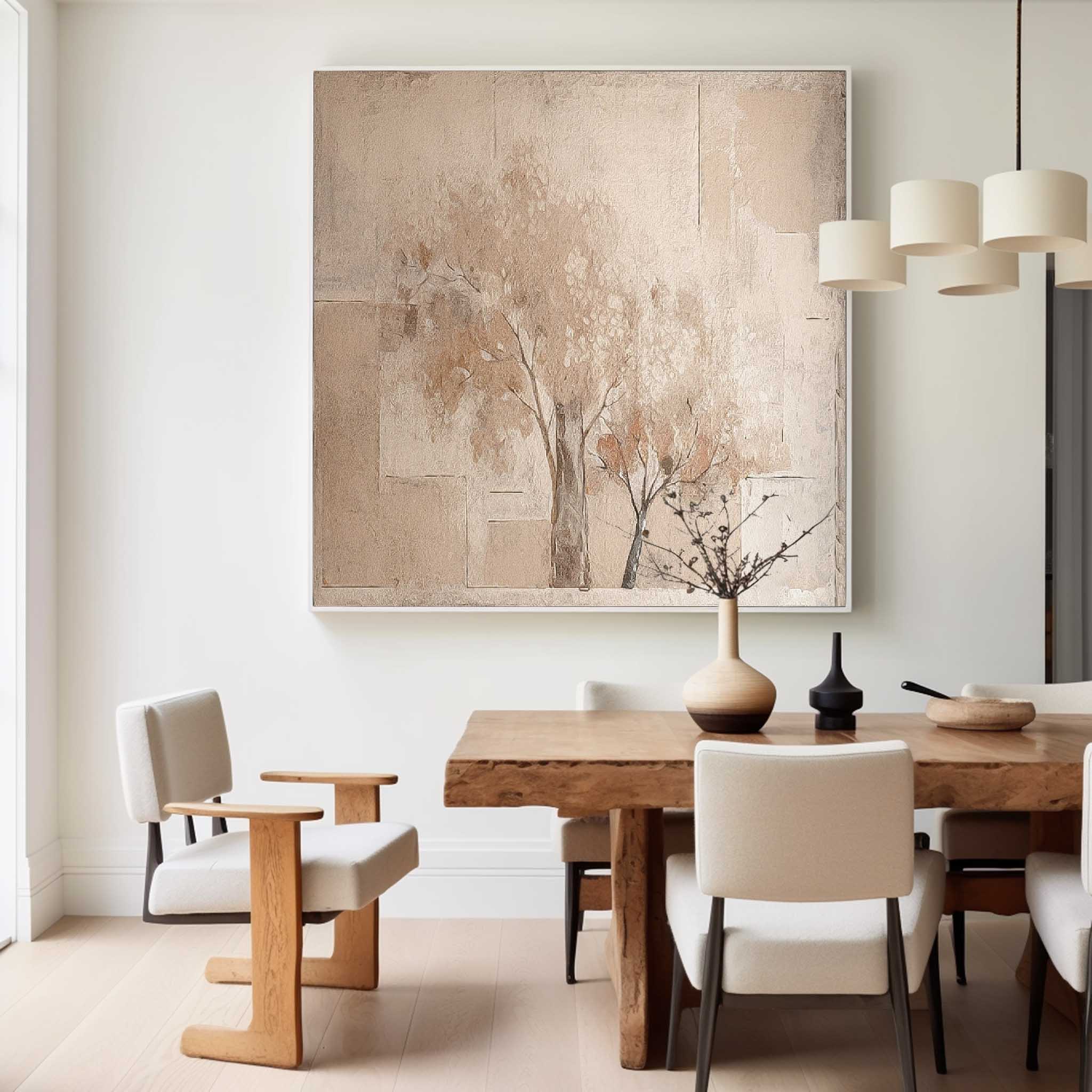 Wall Art Abstract Serene Calm Wabi-Sabi Nature