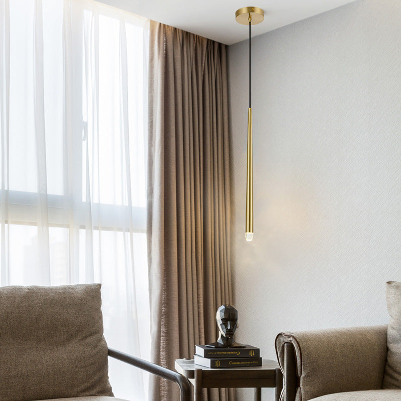 Arisha Pendant Light Linear Modern, Gold, Living Rooms - Neutralighting