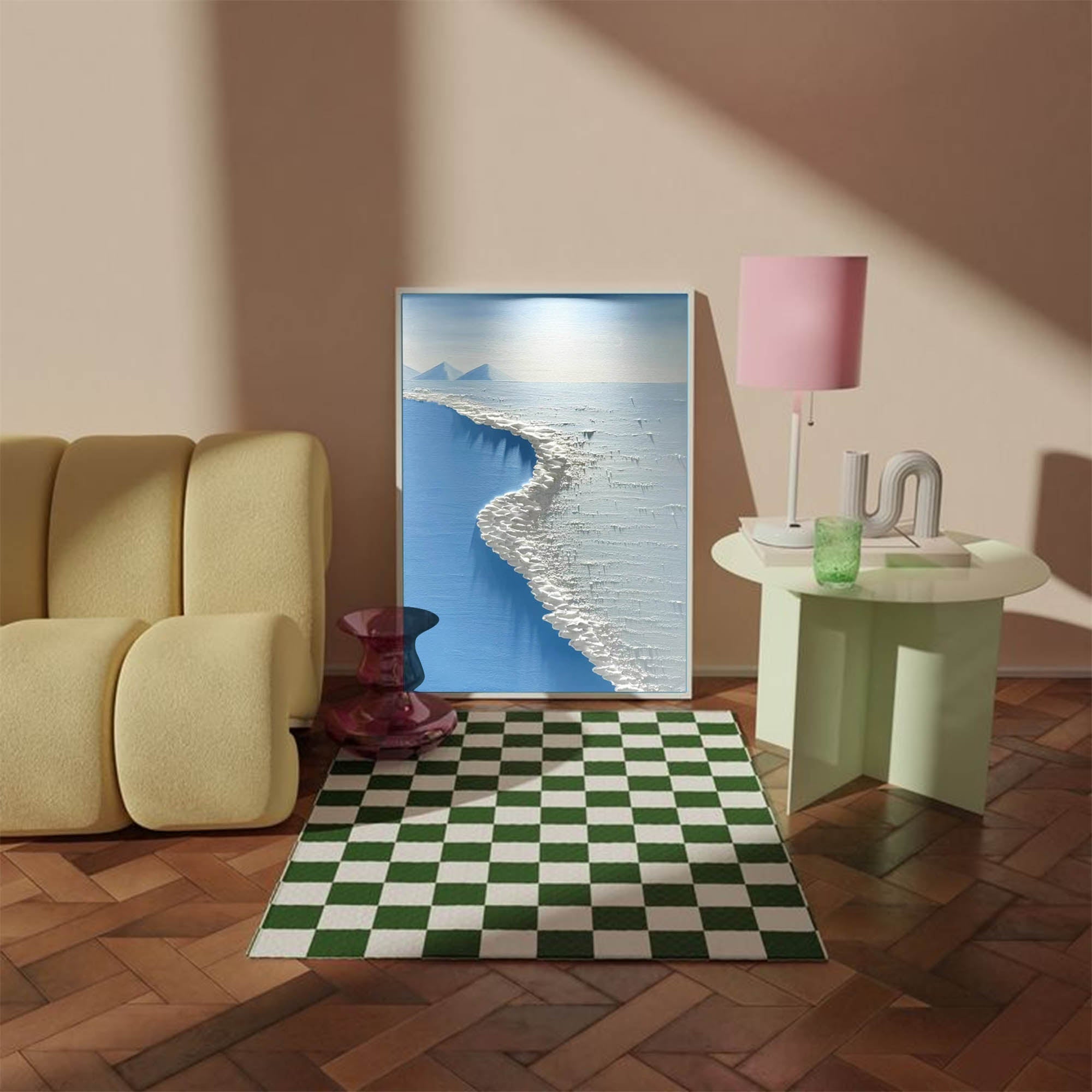 Wall Art Beach & Ocean Grand Gentle Impasto
