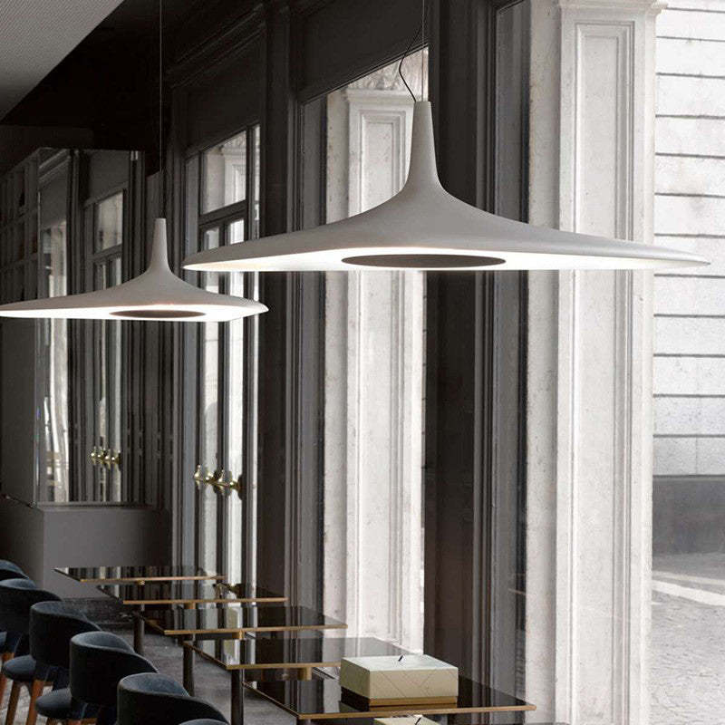 Arisha Modern Minimalist ResinCreative Pendant Light, Black/White - Neutralighting