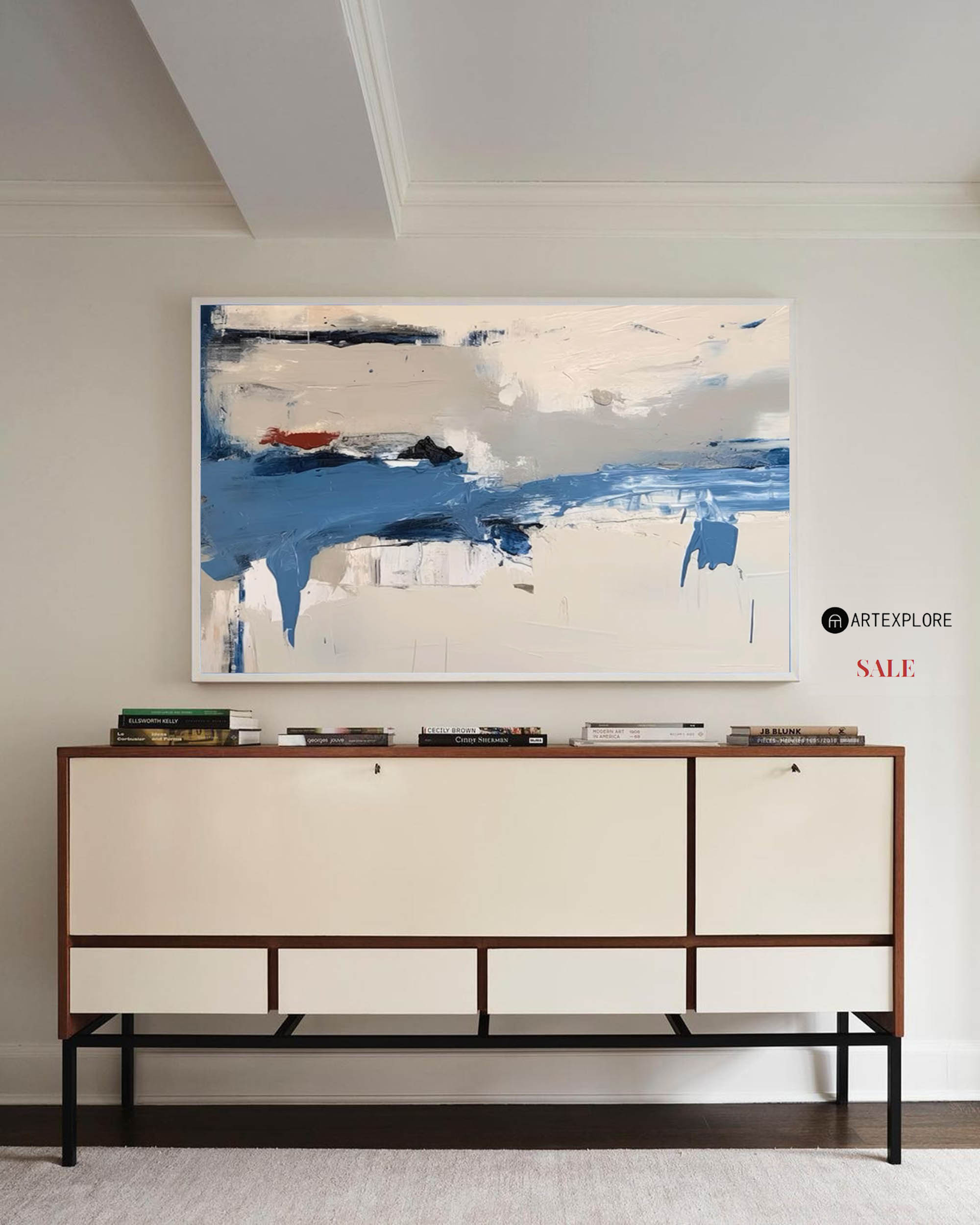 Modern Abstract Painting ABAH128 - Neutralighting