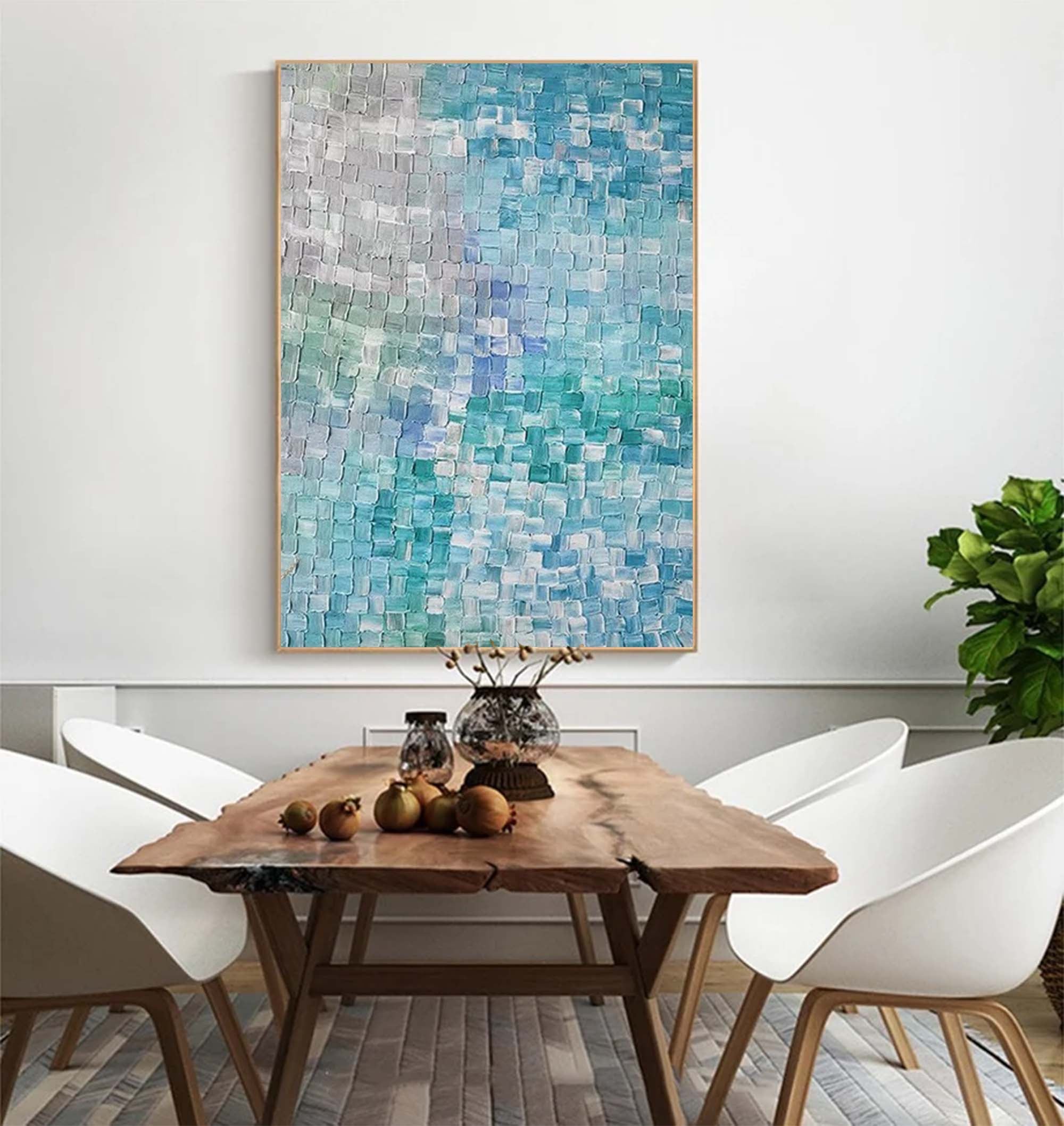 Wall Art Abstract Impasto Minimalist Nature