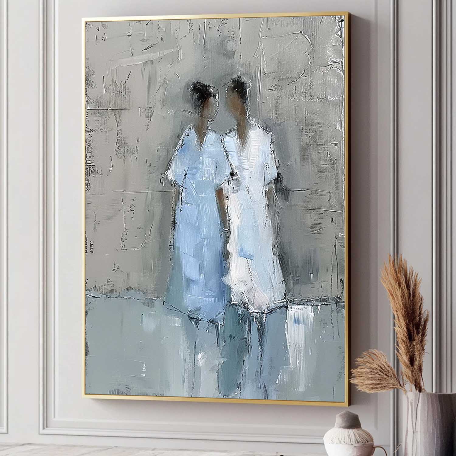 Wall Art People Post-Modern Soft Aesthetic