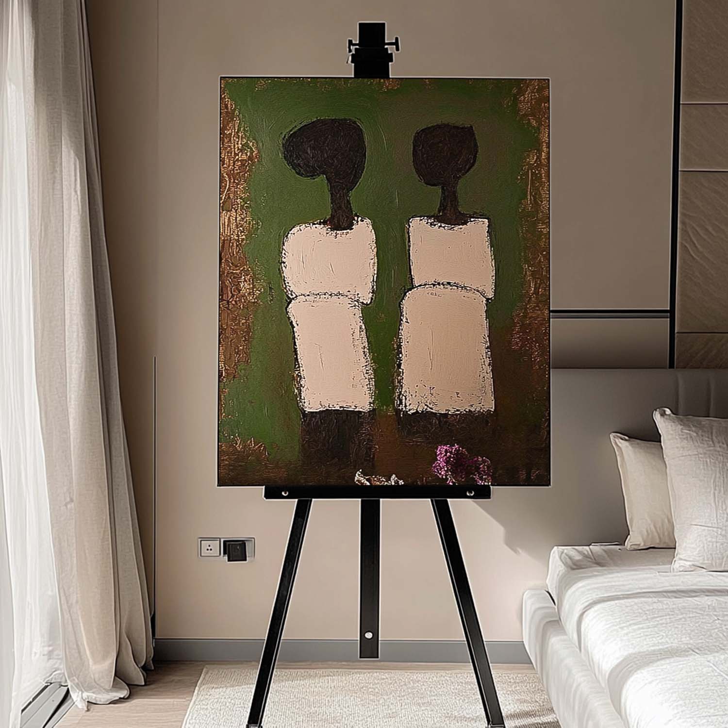 Wall Art People Modern Scandinavian Natural