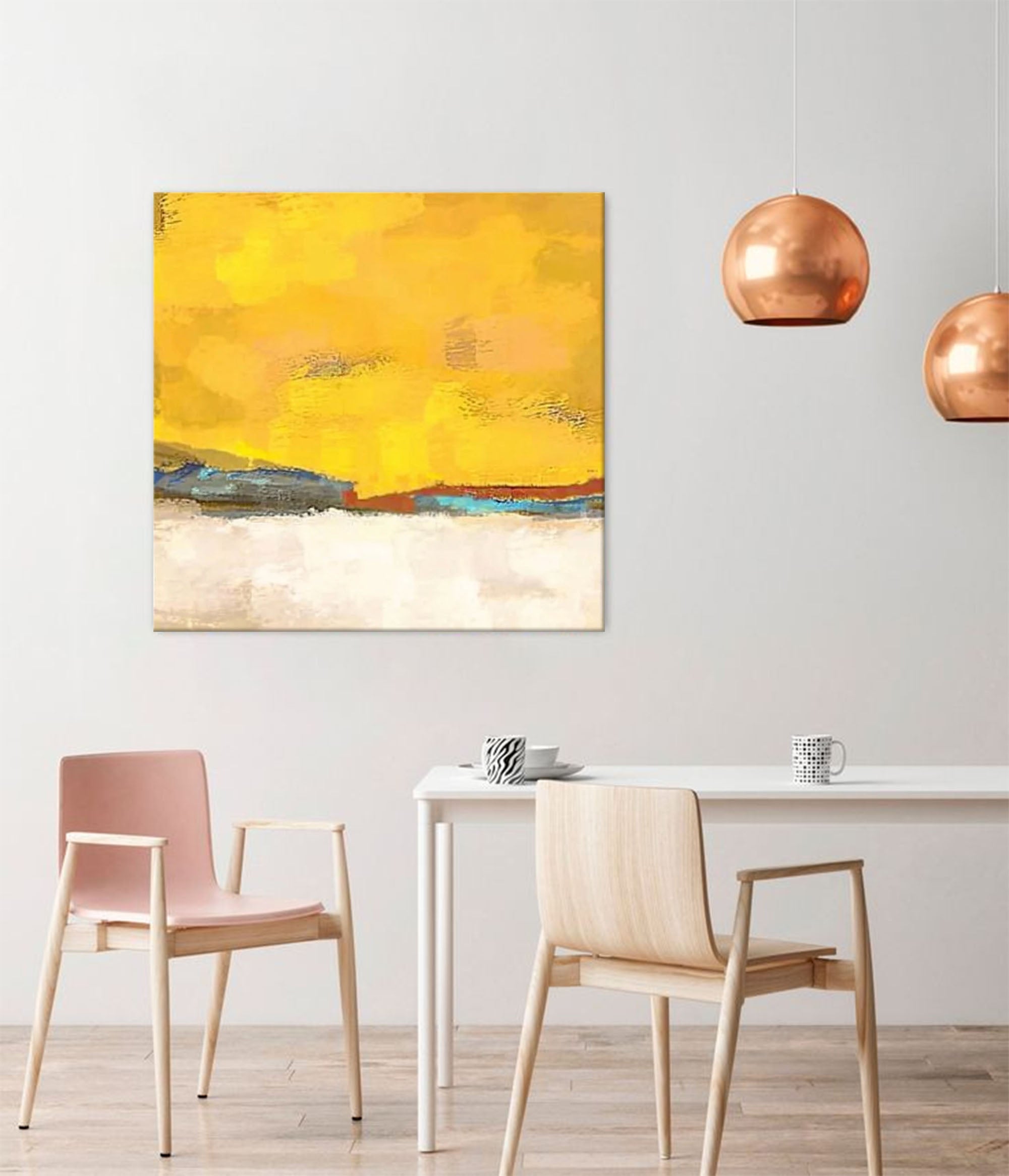 Wall Art Minimalist Ethereal Watercolor Abstract