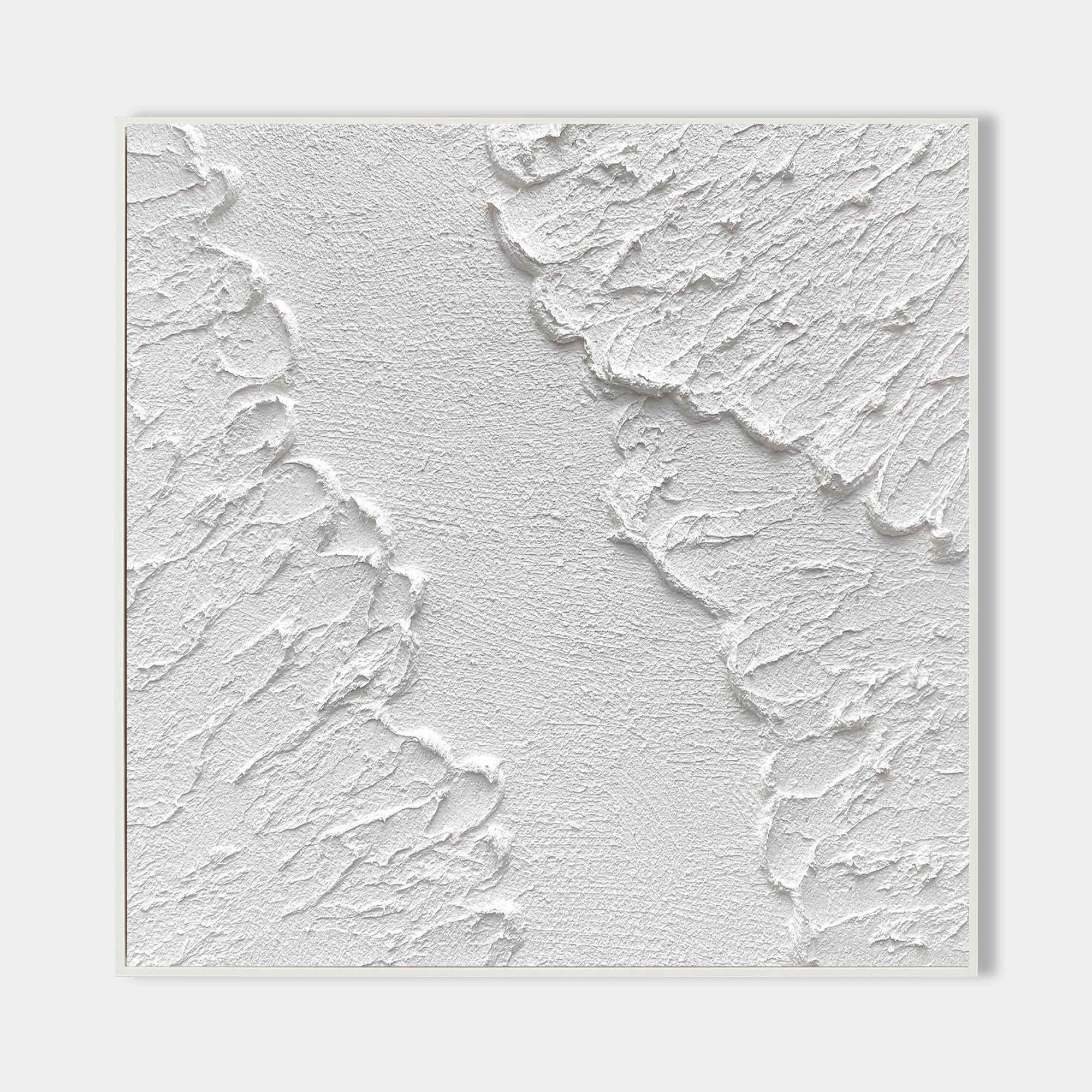 3D White Abstract Painting ABAS49 - Neutralighting