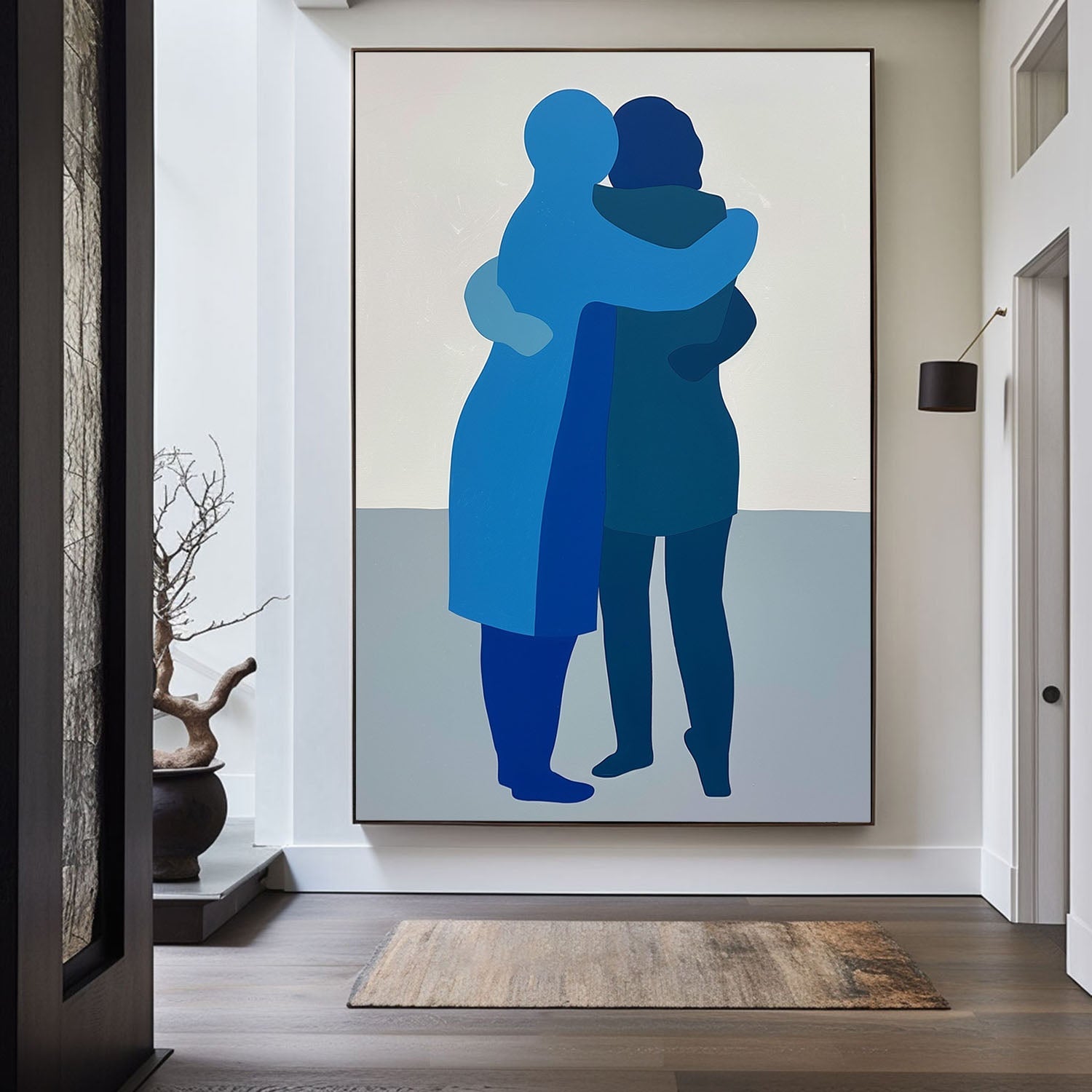 Into Your Arms Modern Figurative Art