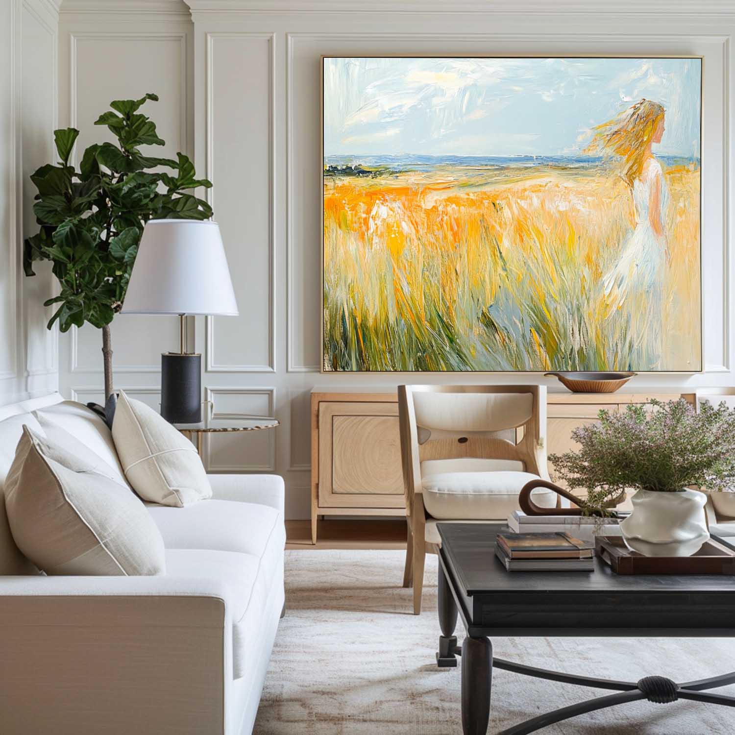 Modern Abstract Painting ABAH181 - Neutralighting