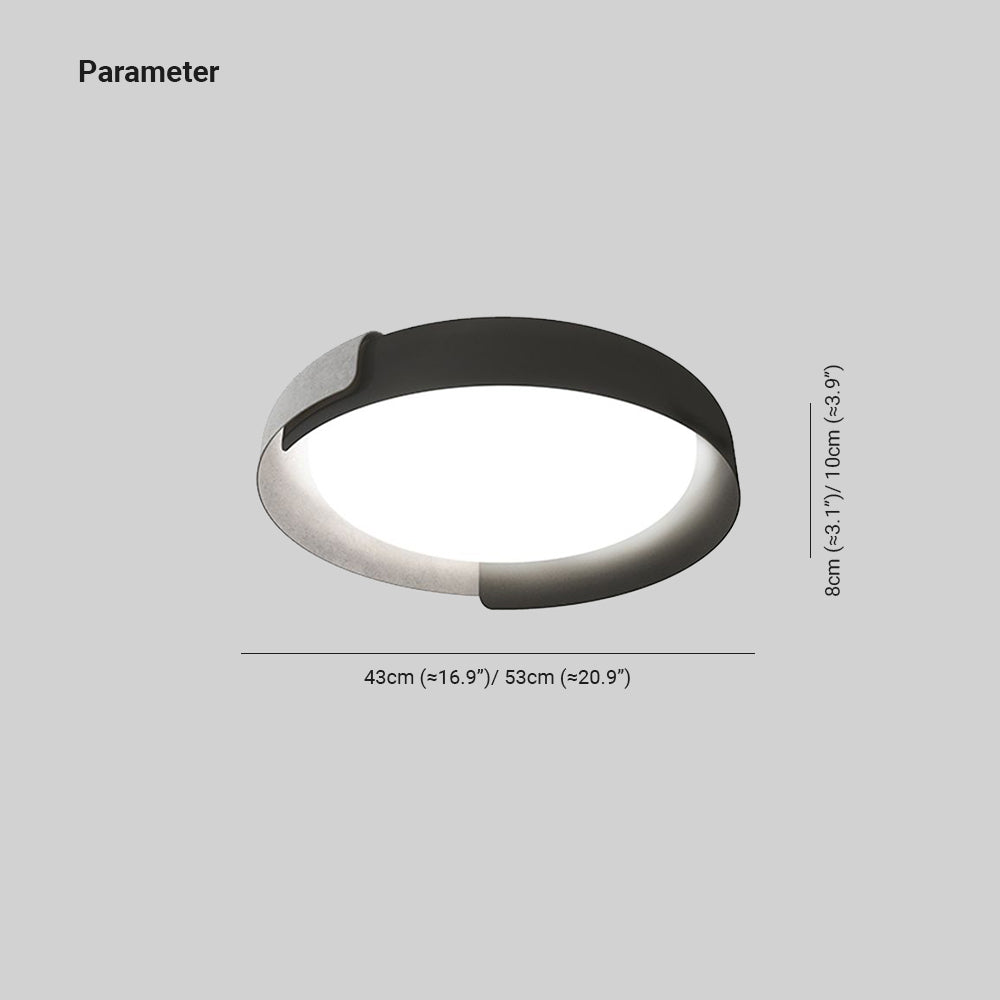 Arisha Flush Mount Ceiling Light, 4 Color - Neutralighting