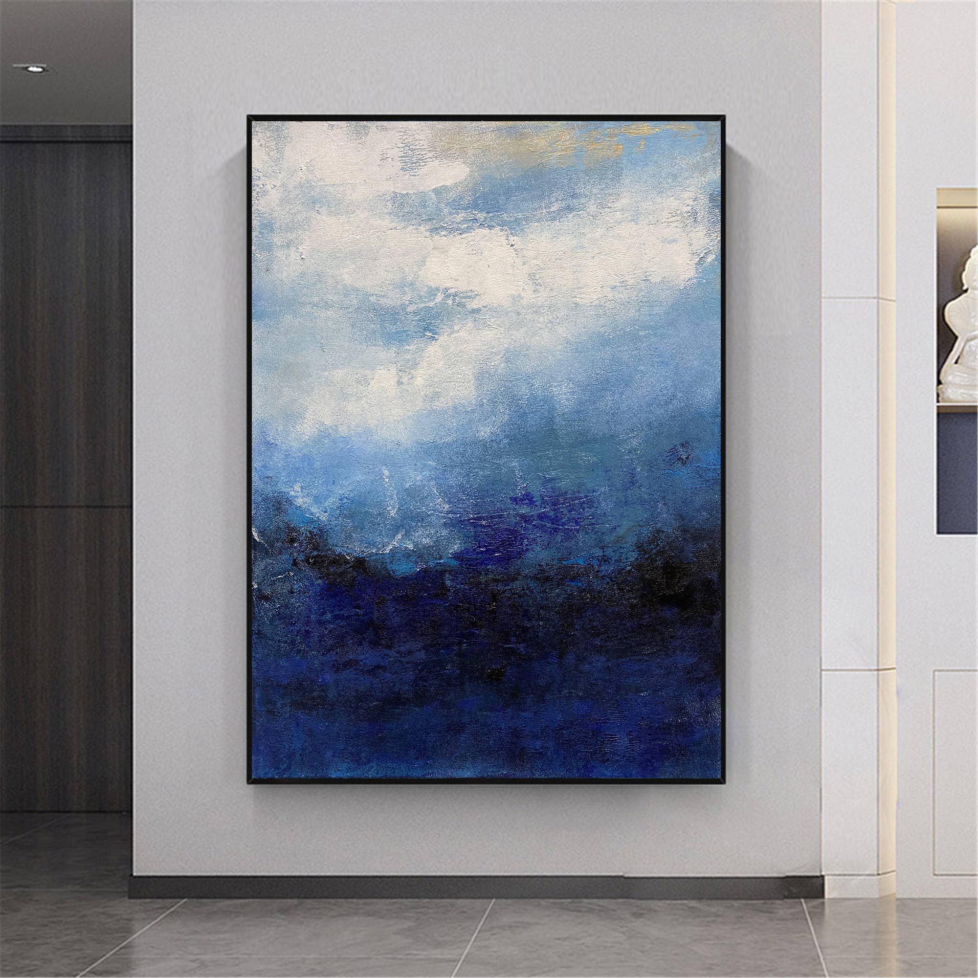 Abstract Seascape Painting ABAV170 - Neutralighting