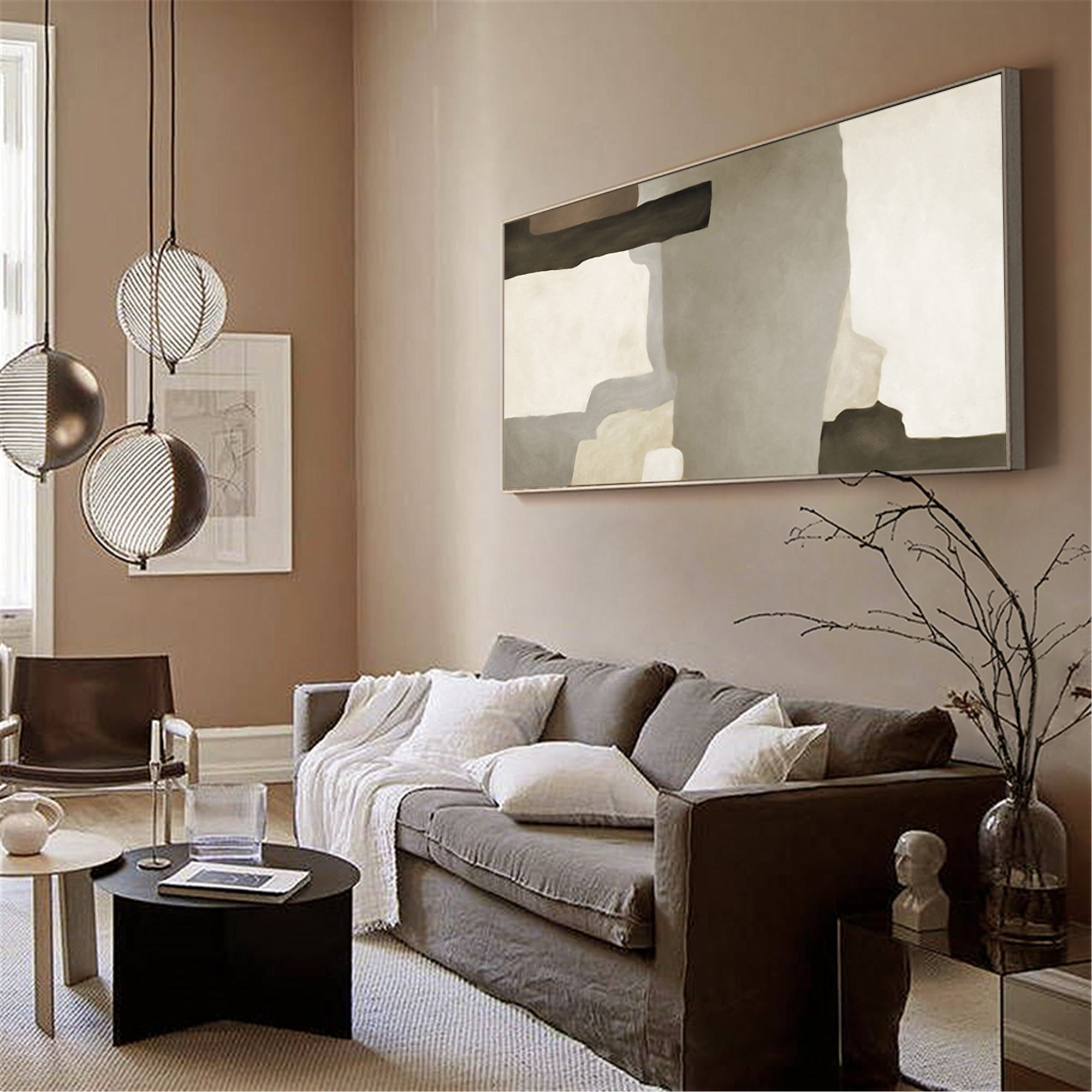 Luxury Abstract Painting ABAP13 - Neutralighting