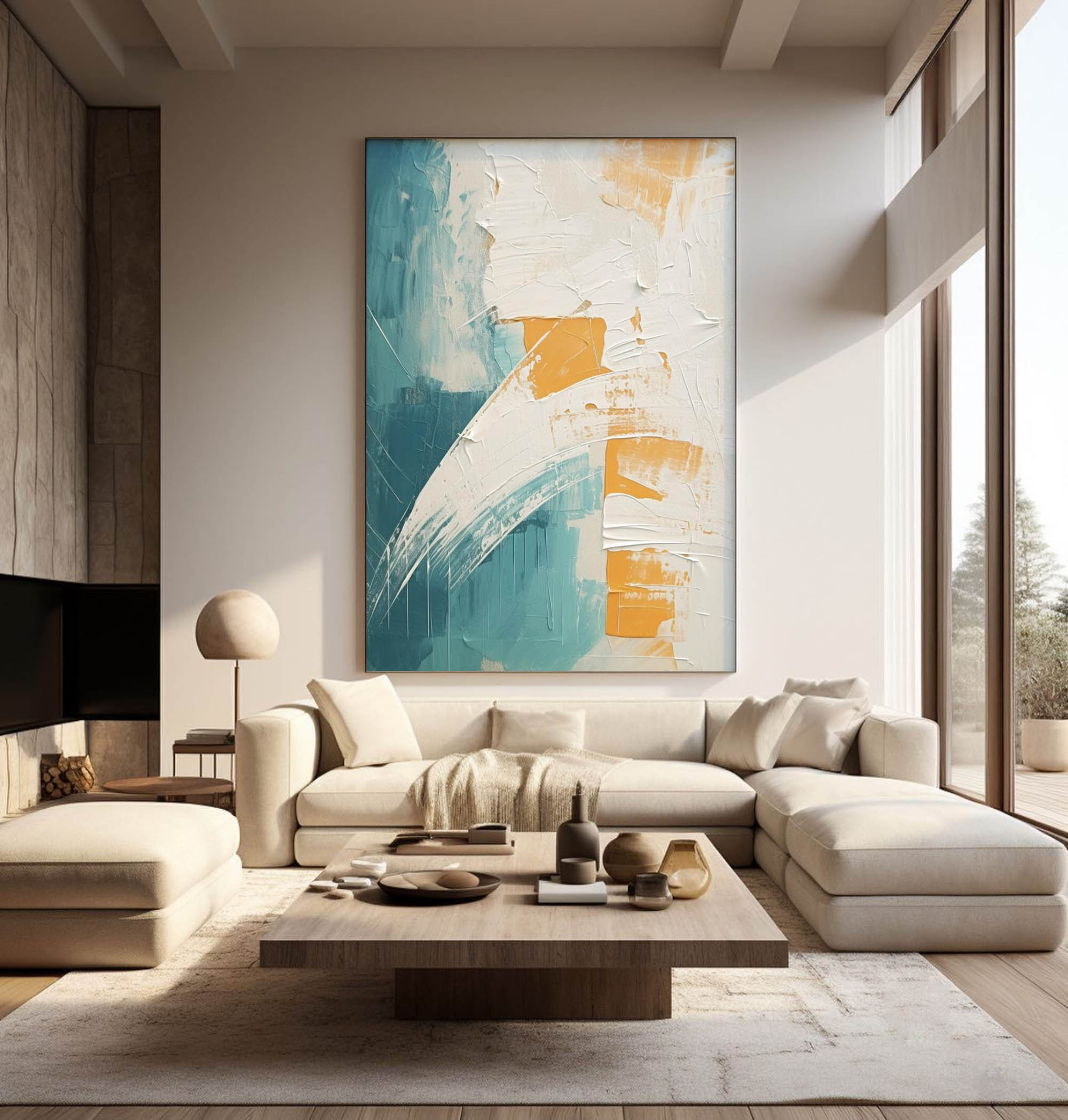 Contemporary Minimalist Art MA079 - Neutralighting