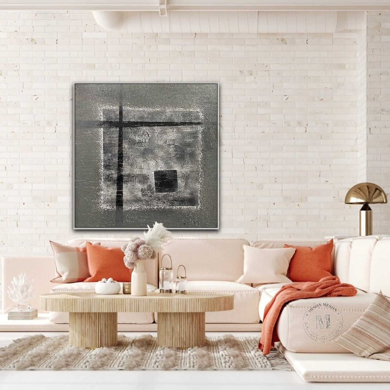 Wall Art Square Minimalist Geometric