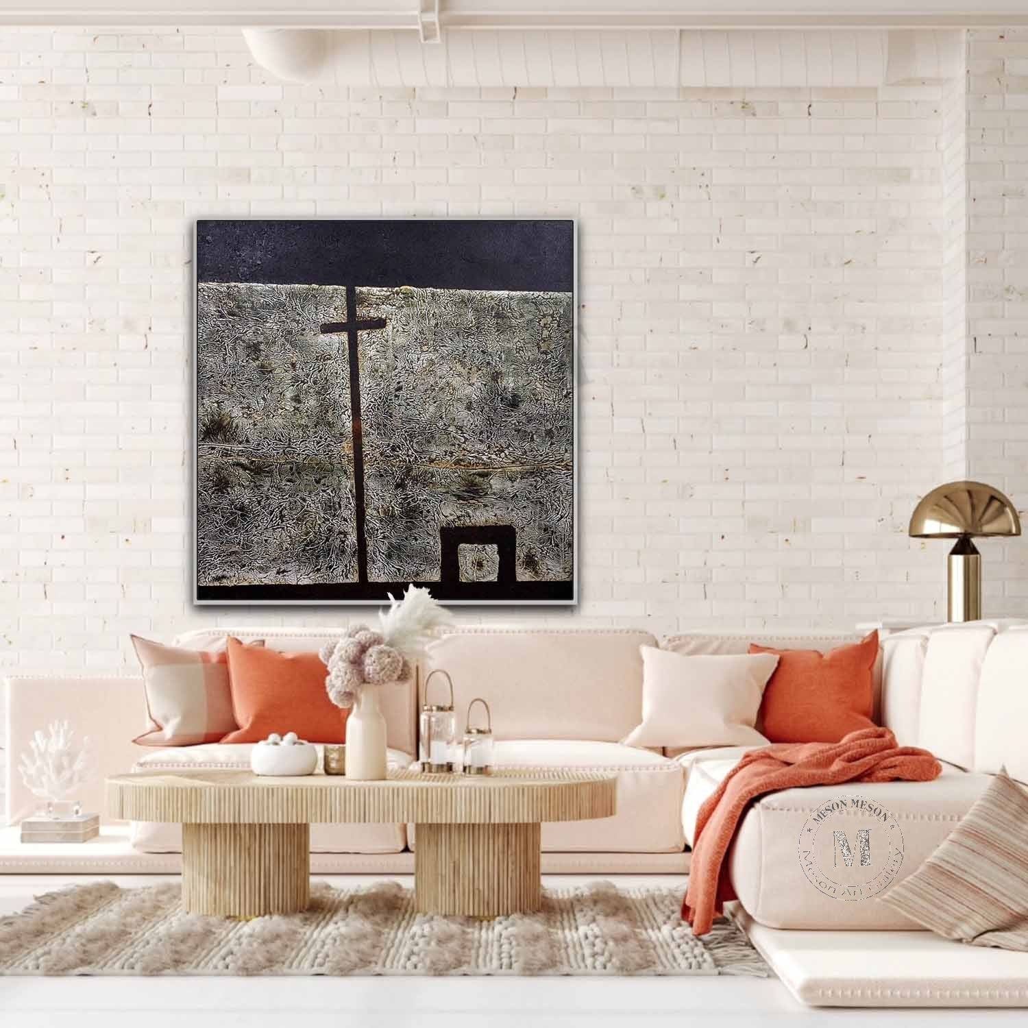 Wall Art Square Minimalist Geometric