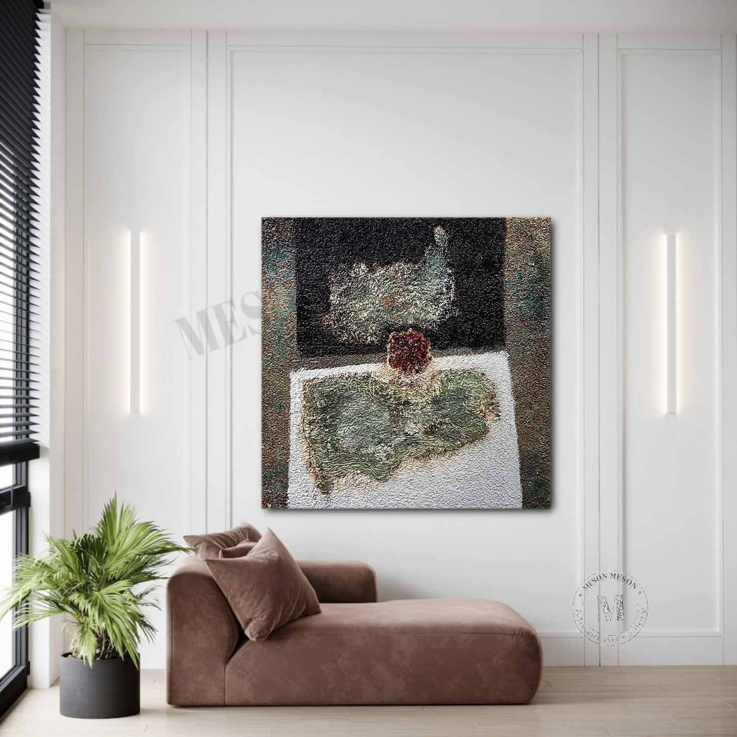 Wall Art Square Impasto Still Life