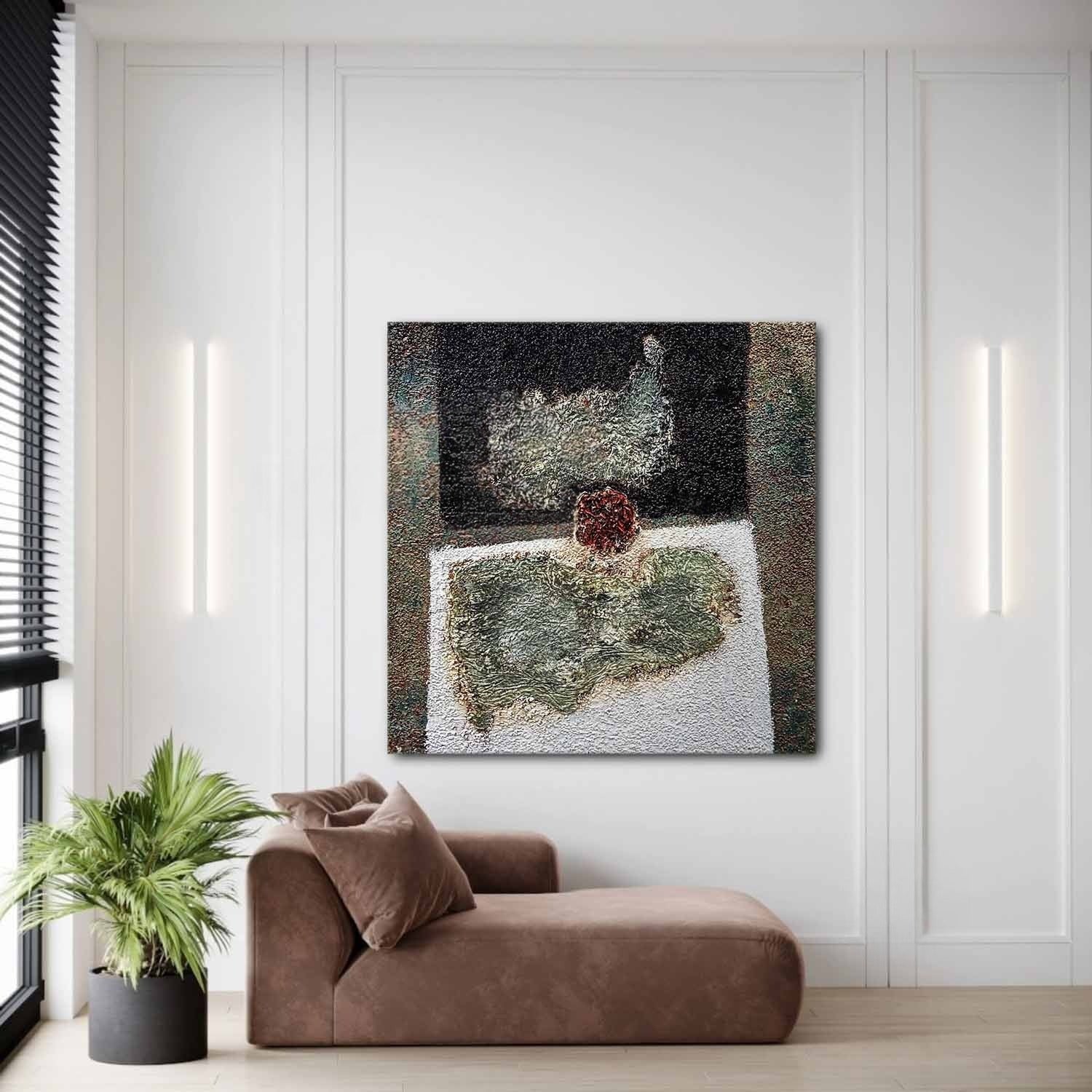 Wall Art Square Impasto Still Life