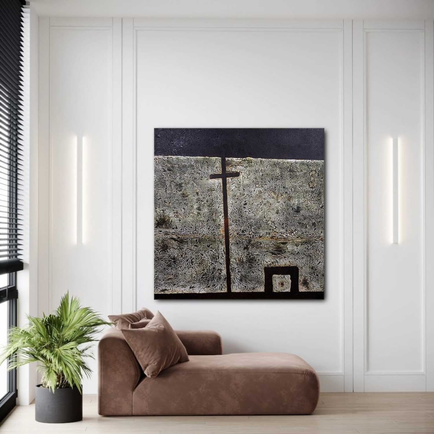 Wall Art Square Minimalist Geometric