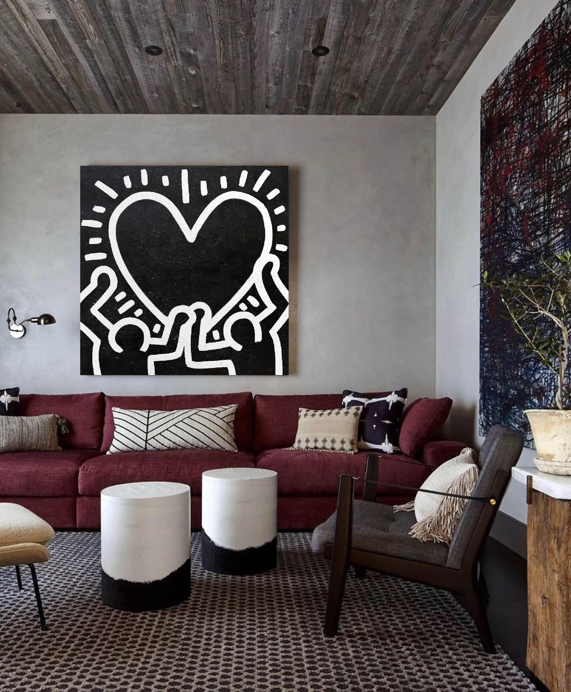 Keith Haring Style Painting KS005 - Neutralighting