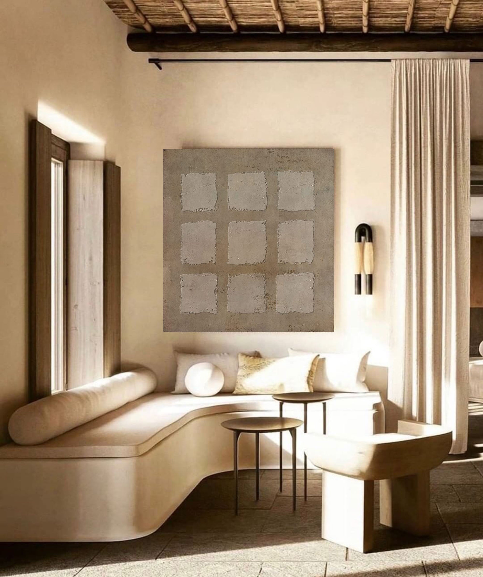 Wabi-Sabi Wall Art TX020 - Neutralighting
