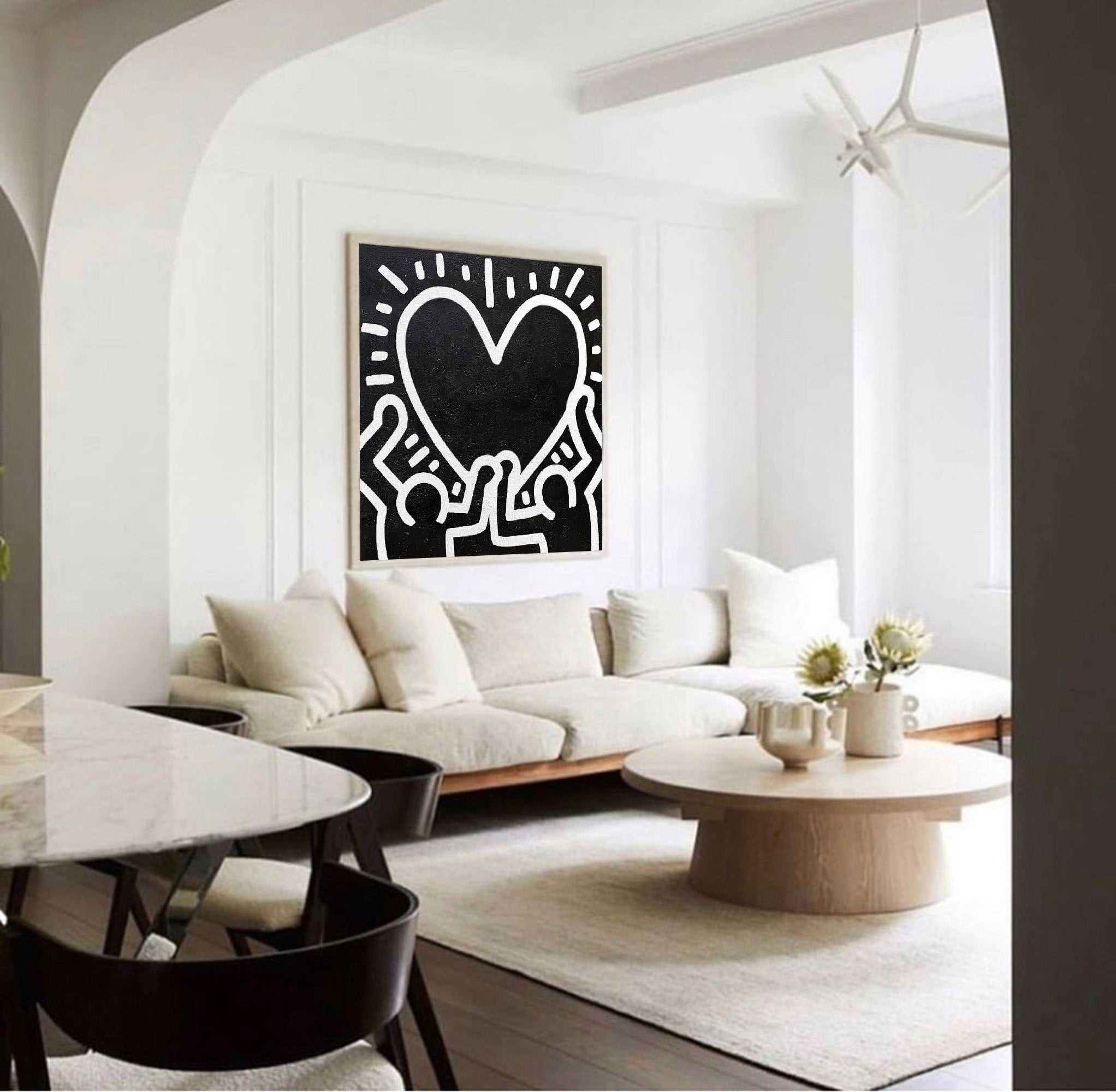 Keith Haring Style Painting KS005 - Neutralighting