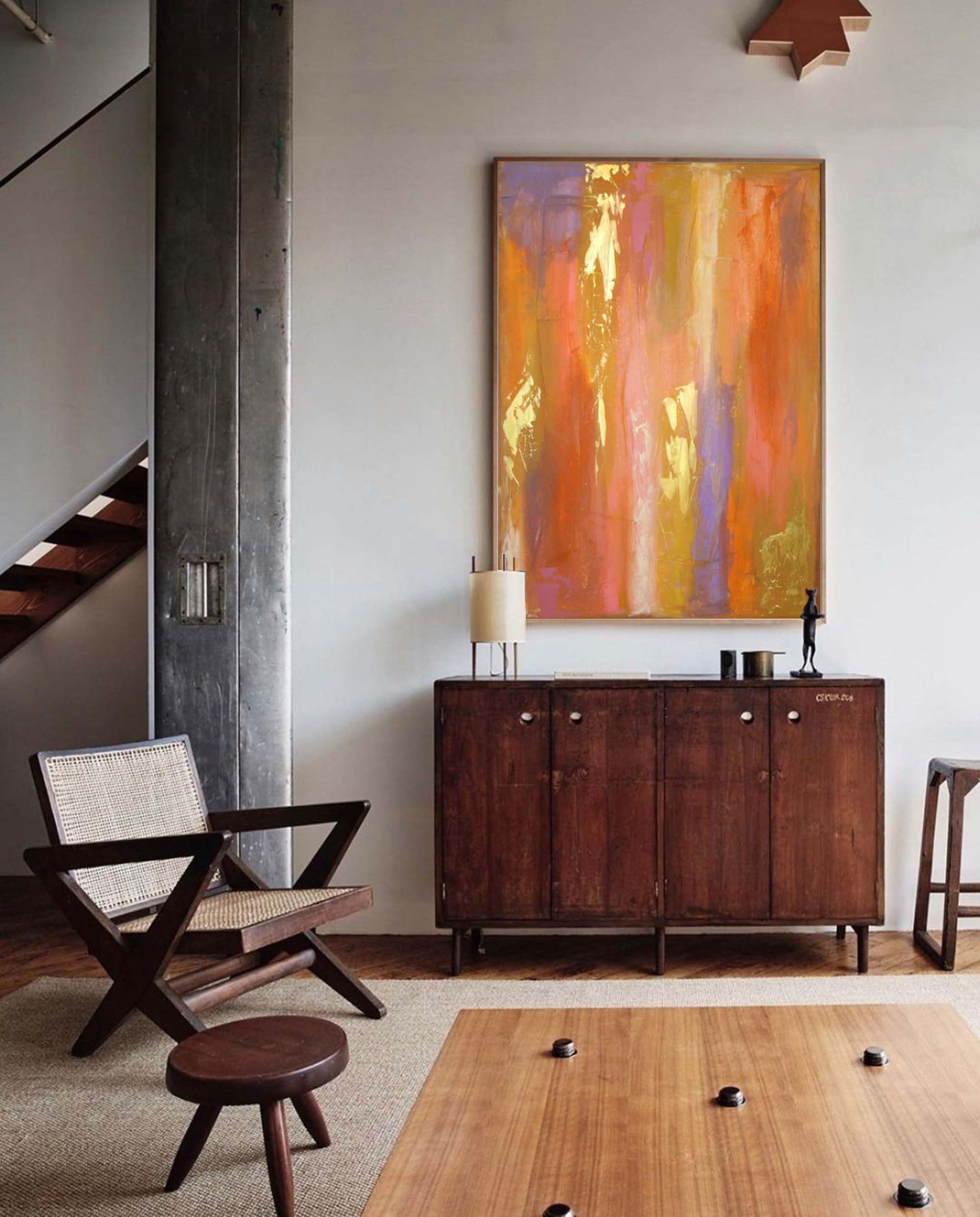 Wall Art Contemporary Burnished Glow