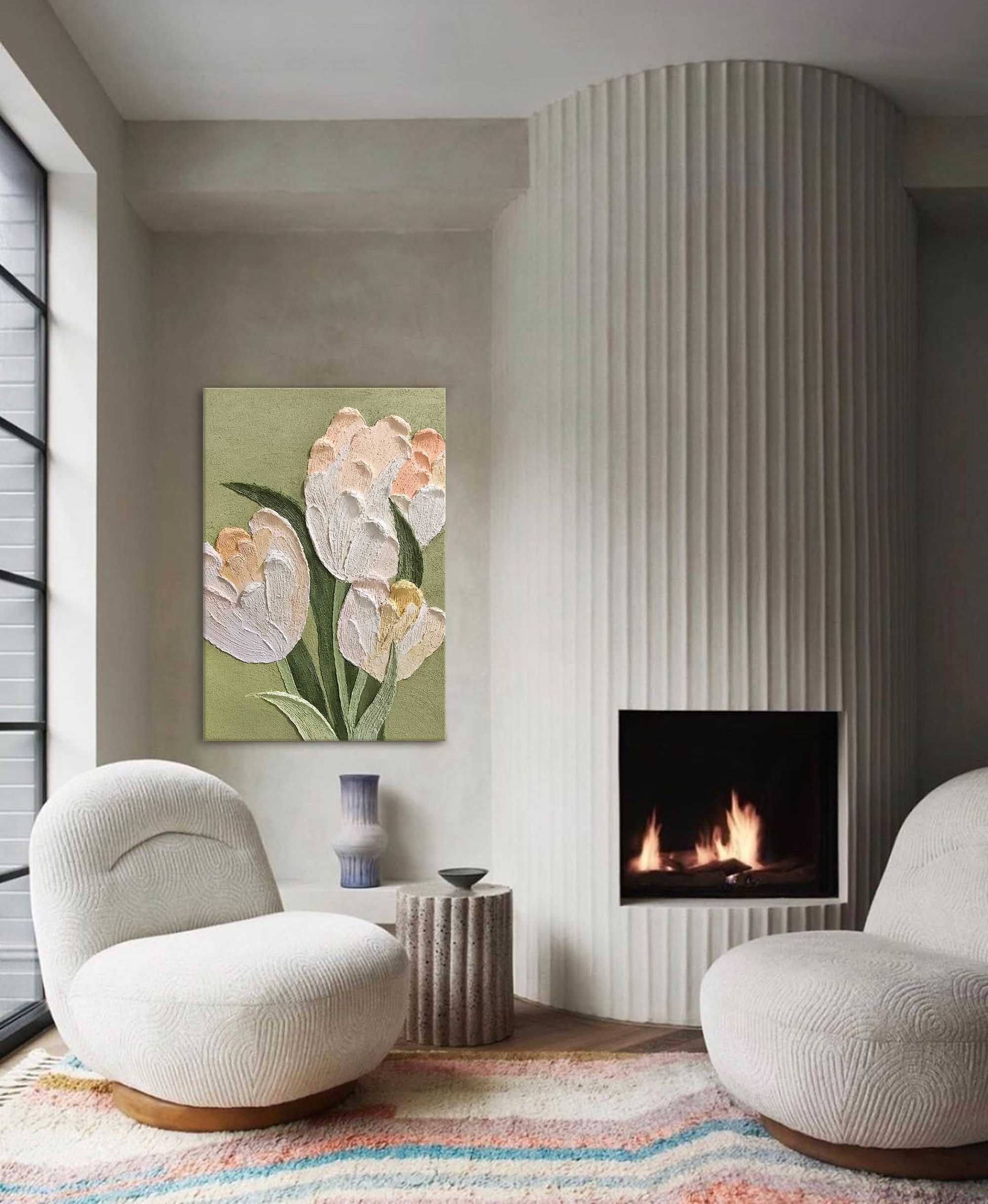 Flower Canvas Art FL011 - Neutralighting