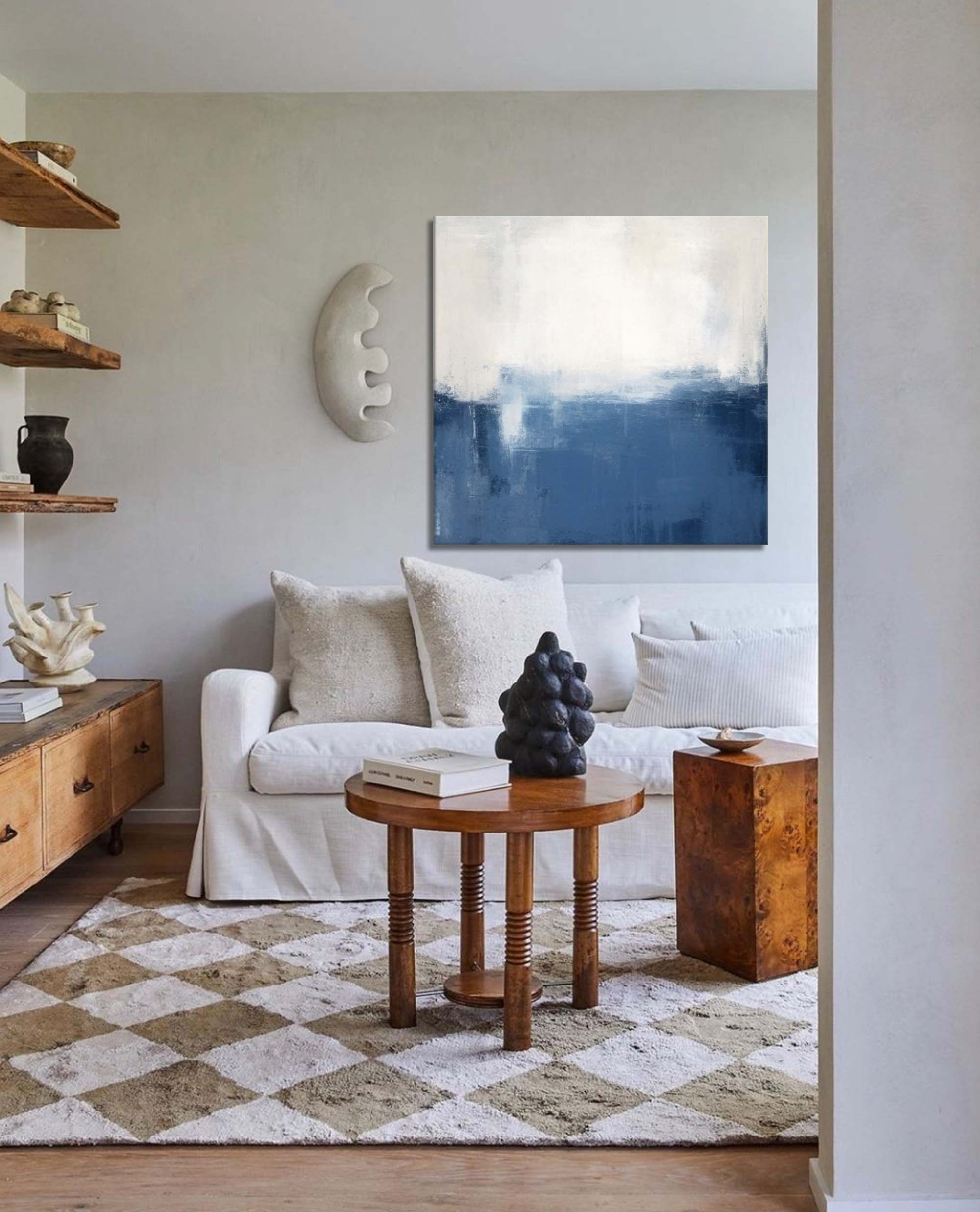Wall Art Abstract Modern Serene Calm