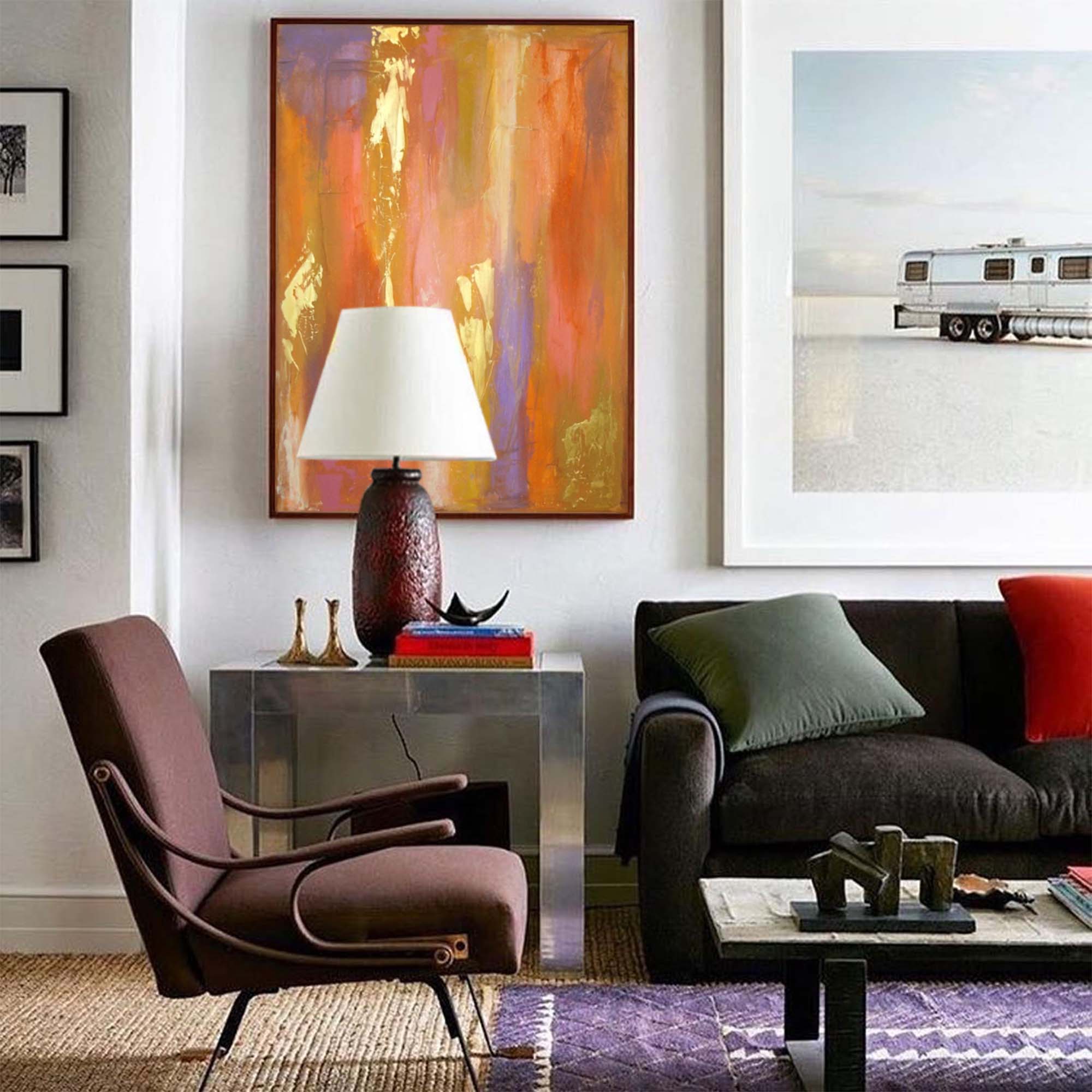 Wall Art Contemporary Burnished Glow