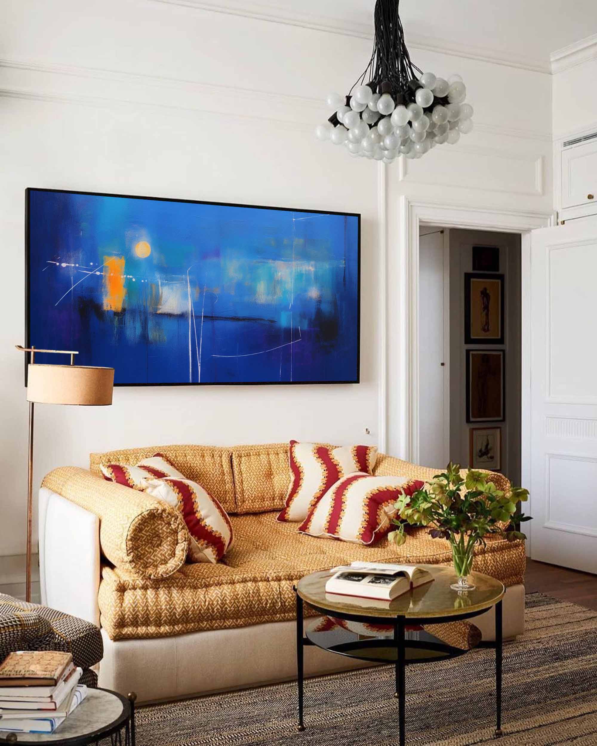 Abstract Canvas Art AB211 - Neutralighting