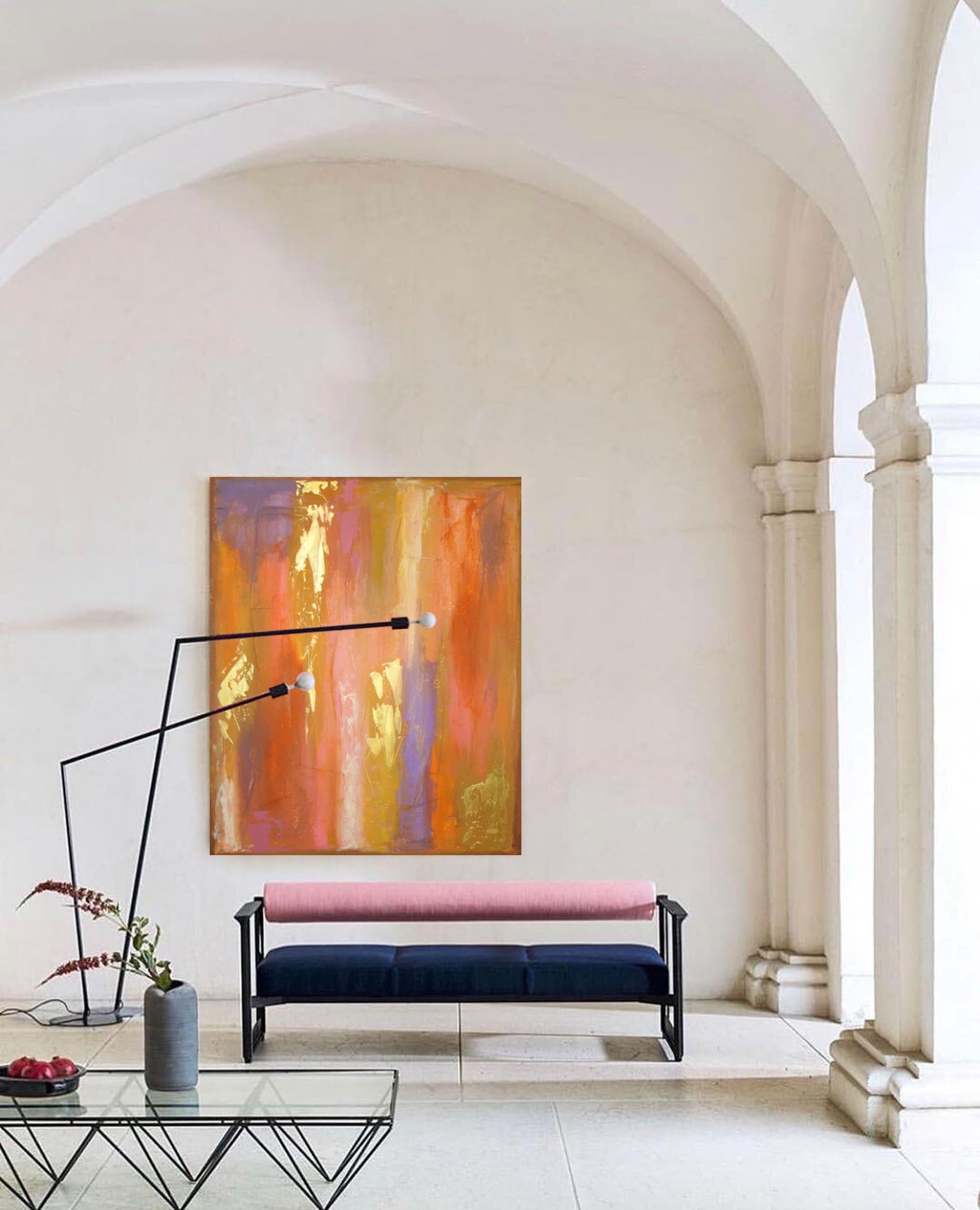 Wall Art Contemporary Burnished Glow