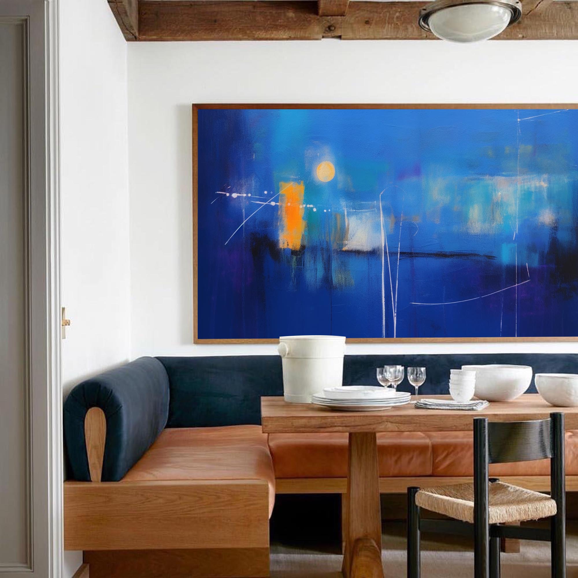 Abstract Canvas Art AB211 - Neutralighting