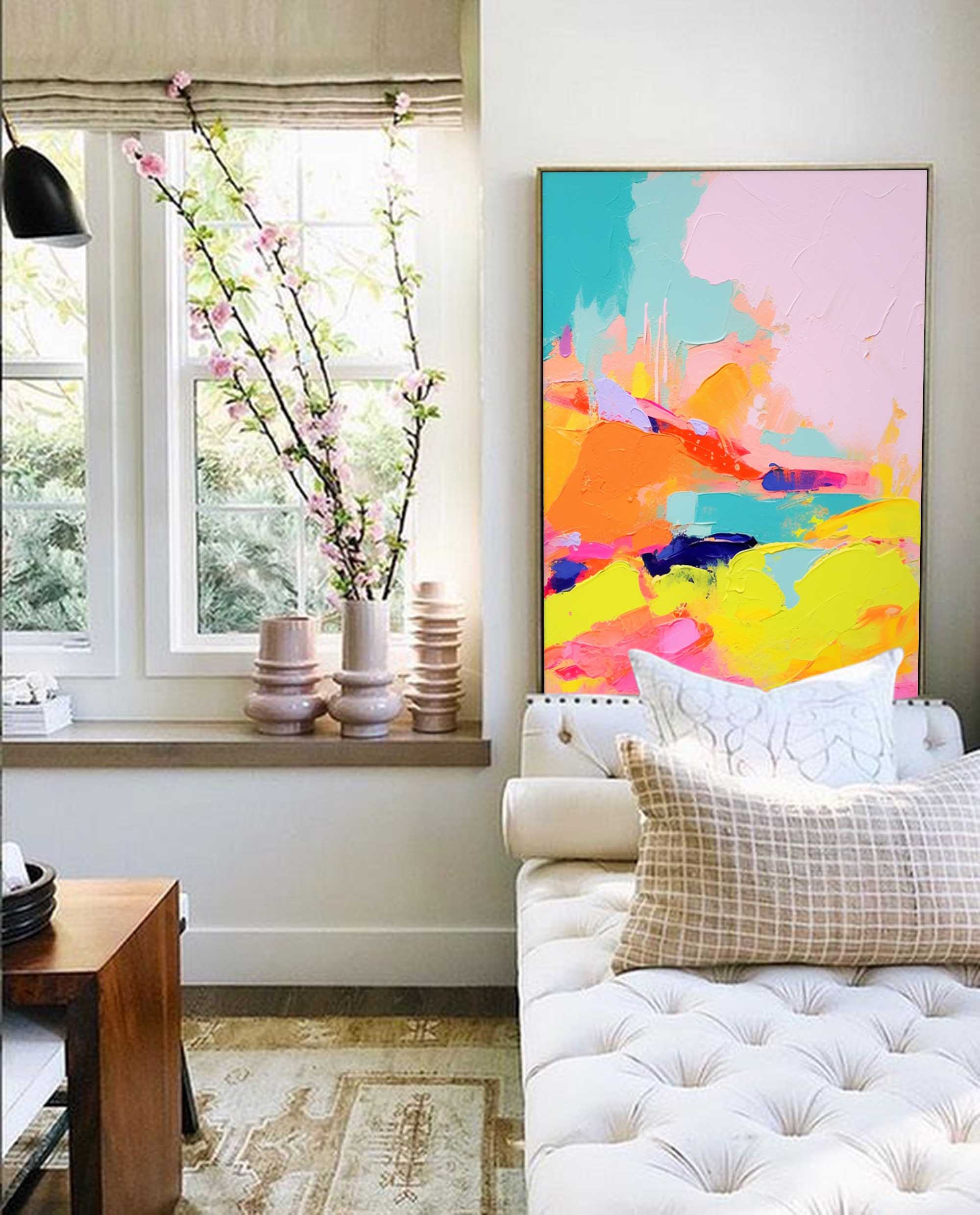 Wall Art Abstract Playful Energetic