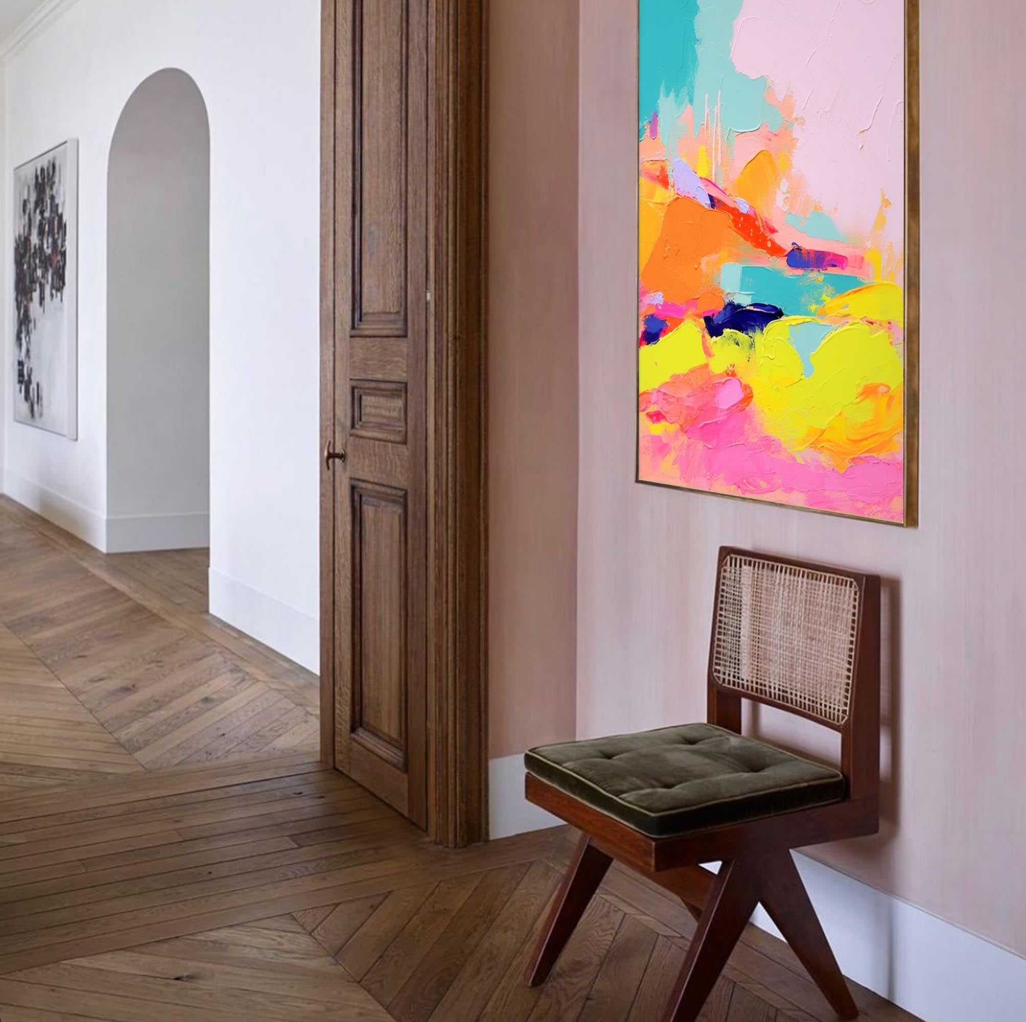 Wall Art Abstract Playful Energetic