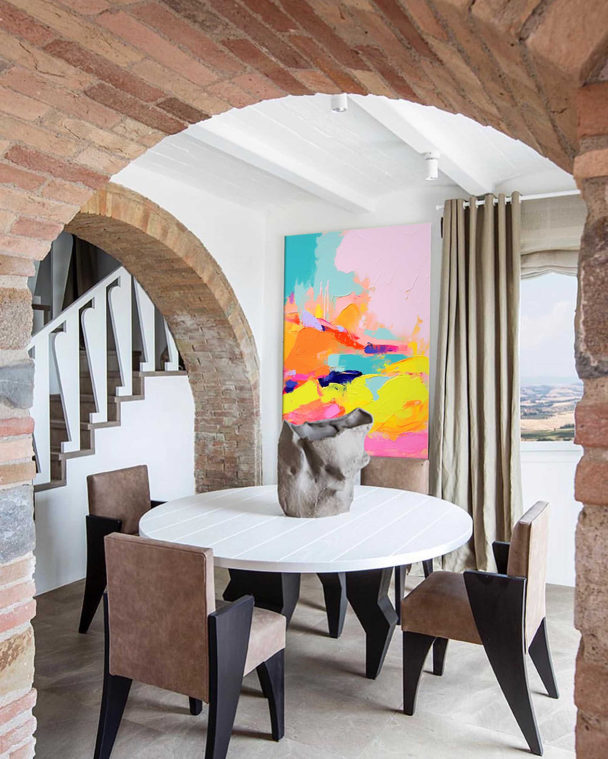 Wall Art Abstract Playful Energetic