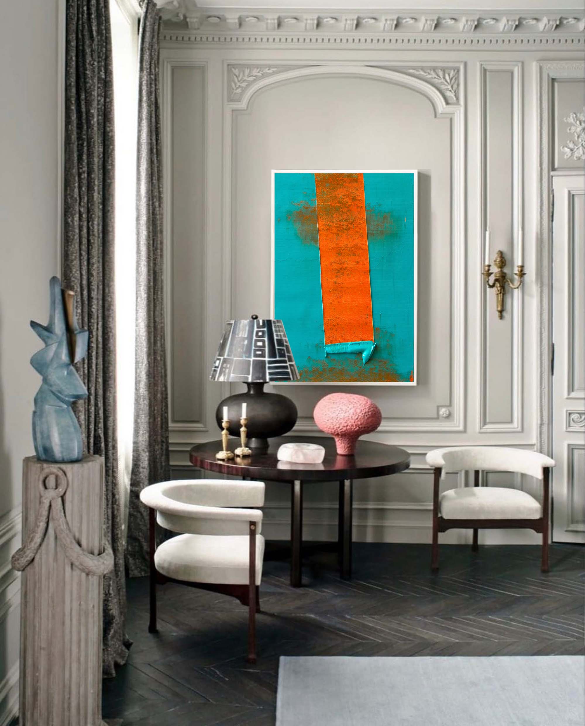 Wall Art Abstract Impressionist Serene Calm