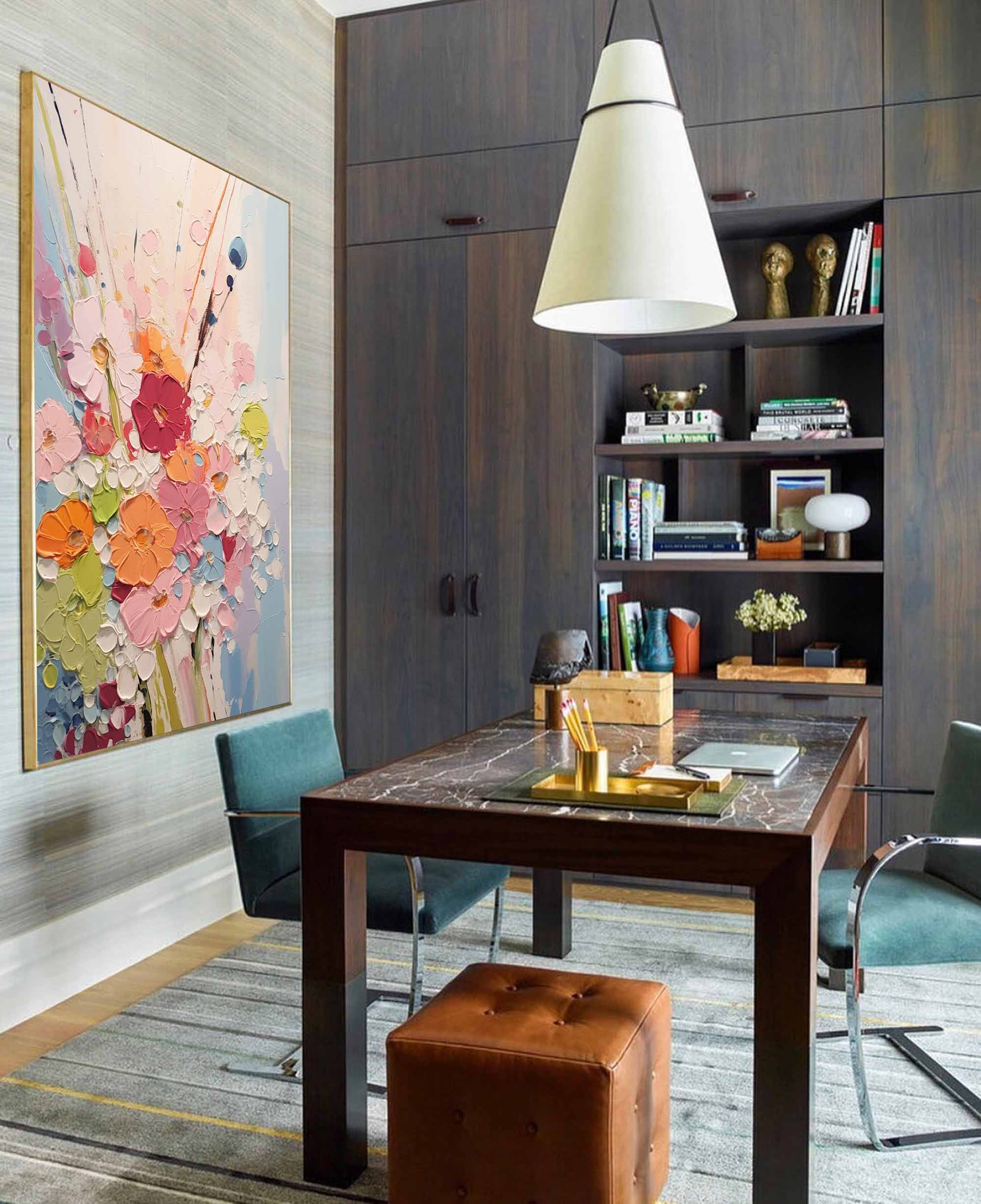 Abstract Canvas Art AB220 - Neutralighting