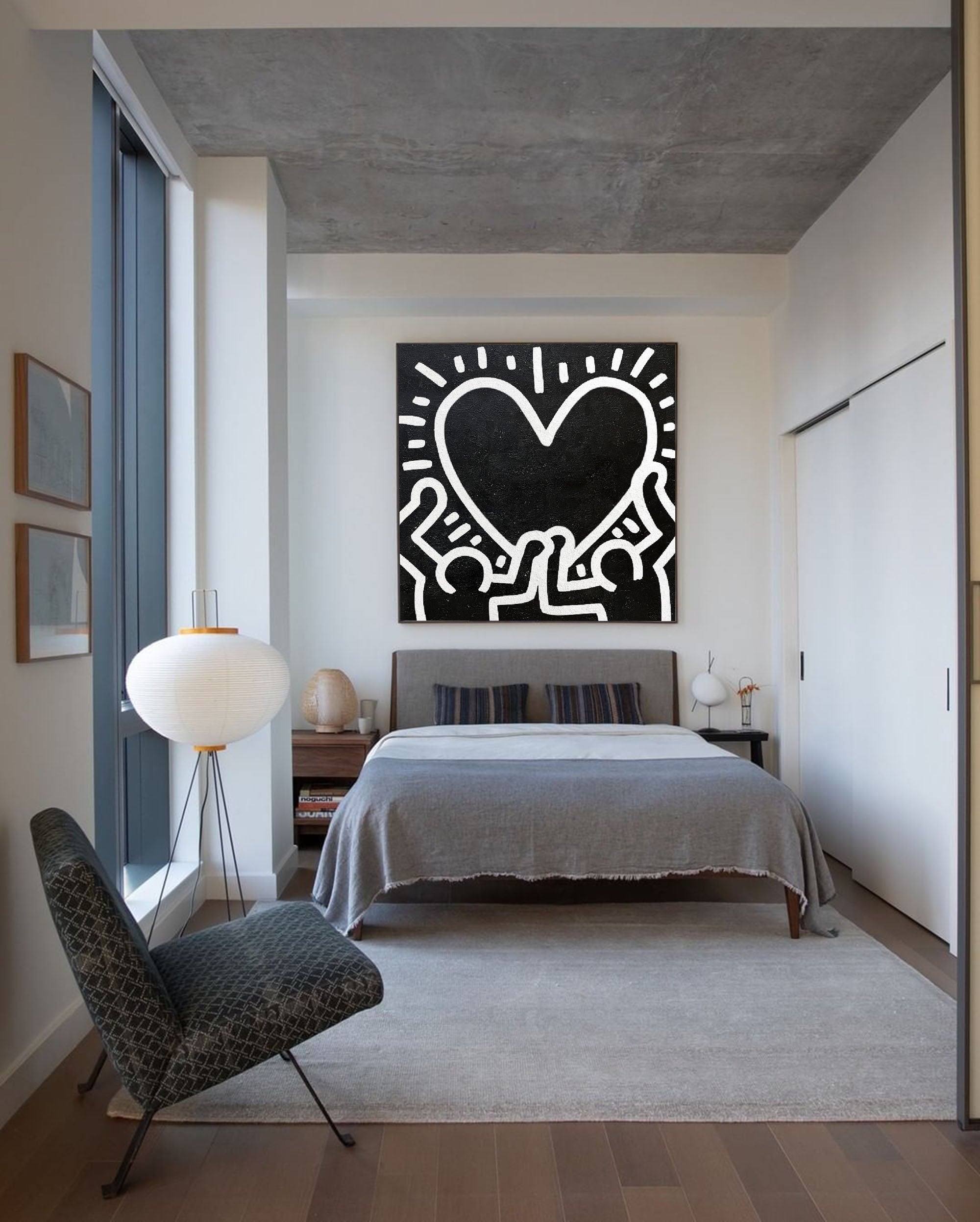 Keith Haring Style Painting KS005 - Neutralighting