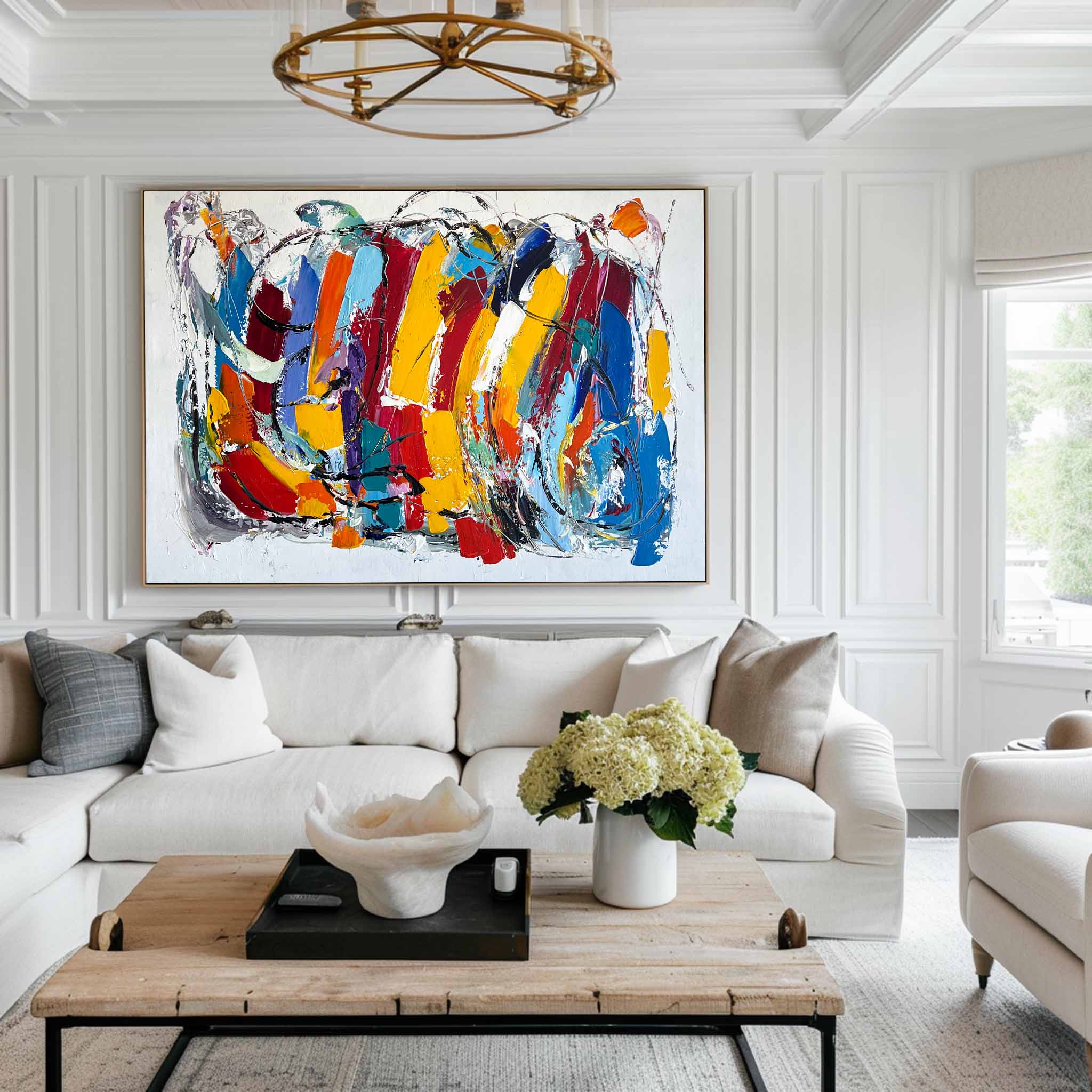Colorful Abstract Painting ABAH56 - Neutralighting