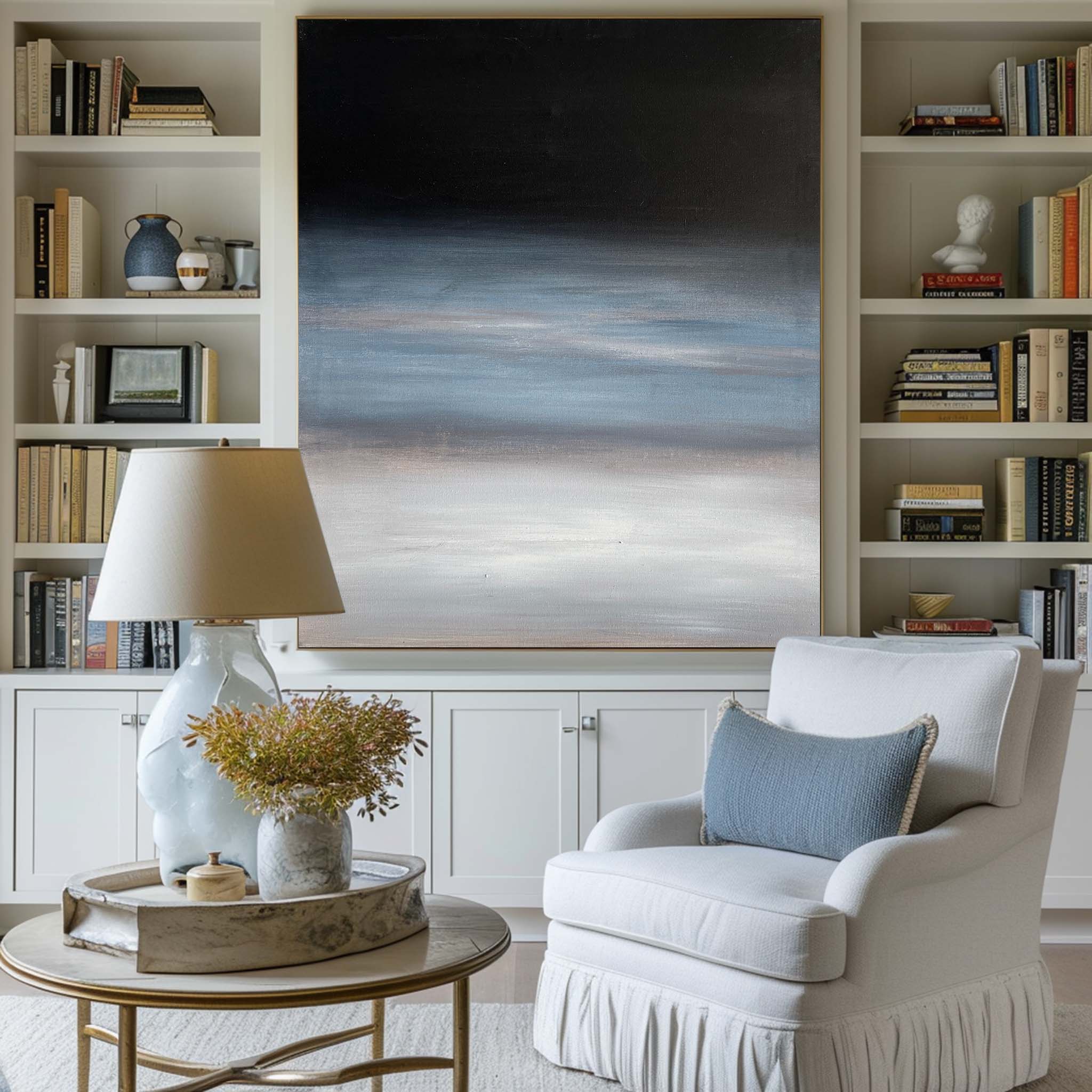 Modern Abstract Painting ABAV254 - Neutralighting