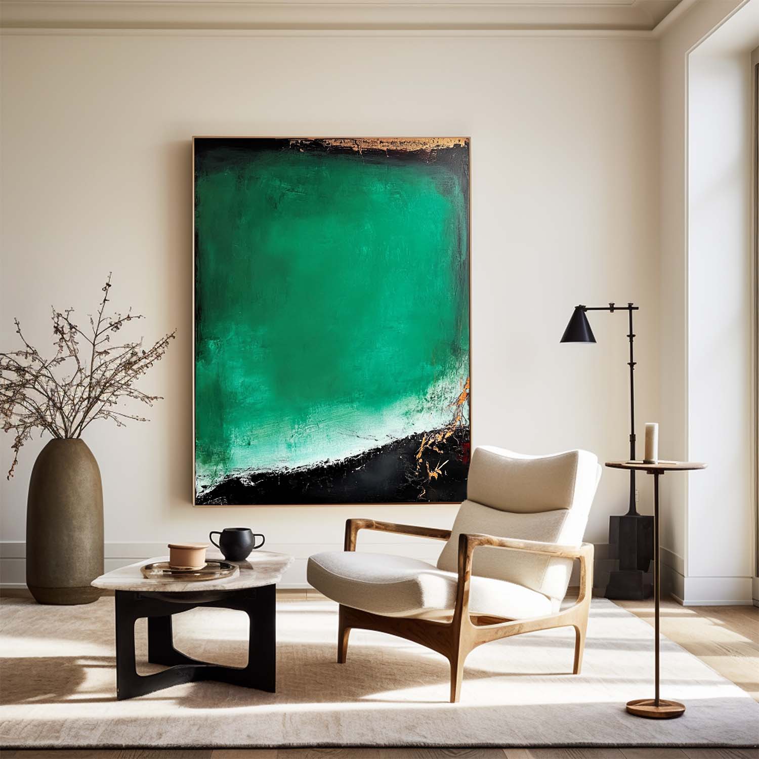 Modern Urban Scene Painting