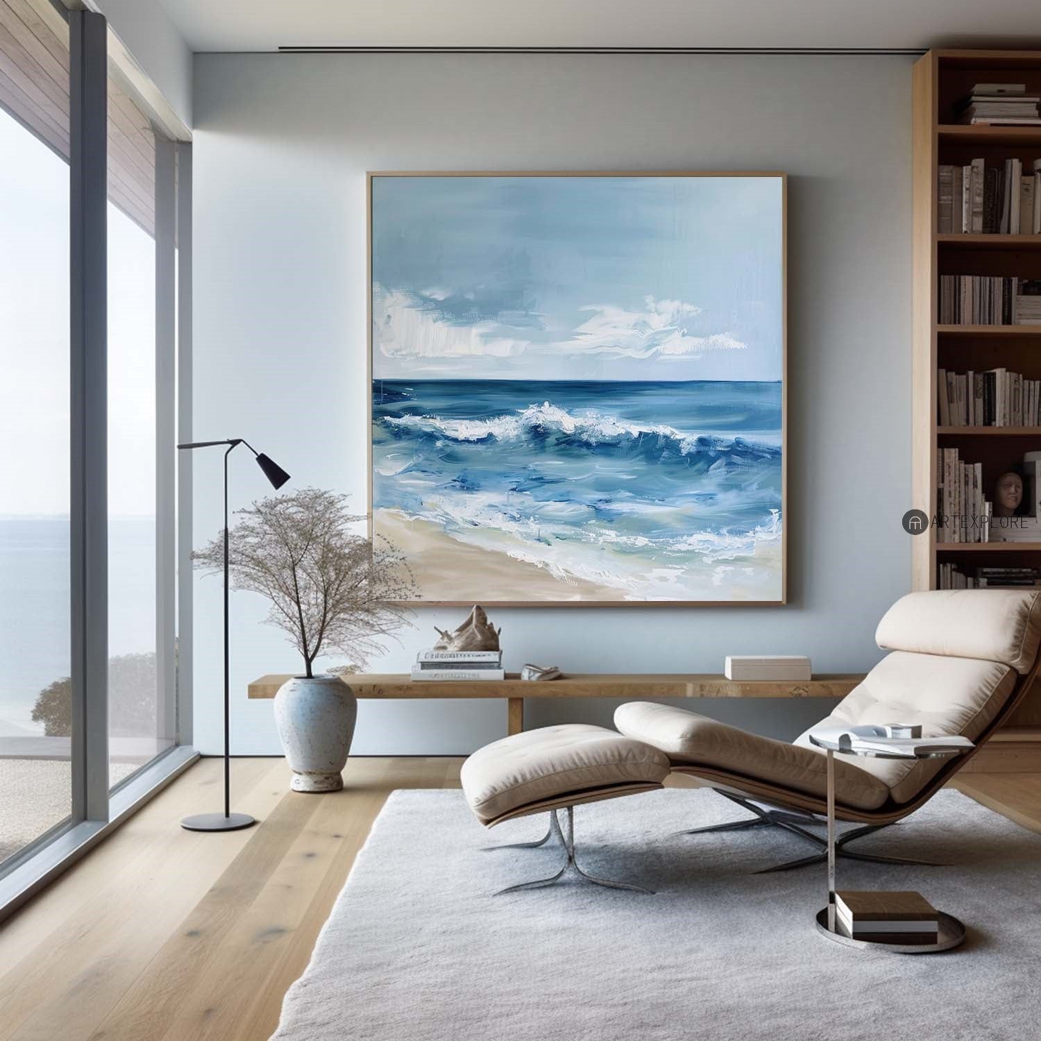 Abstract Surf Art Painting
