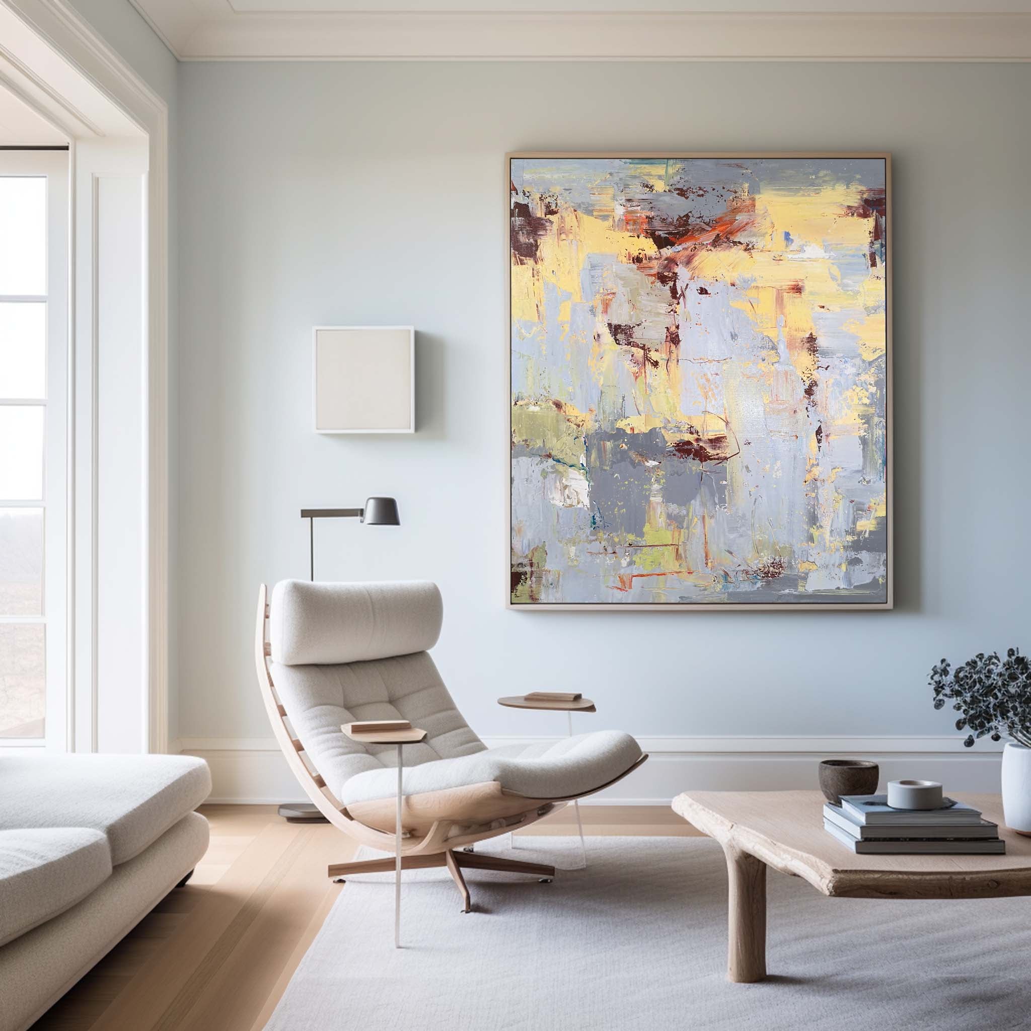Aveline Abstract Canvas Wall Art