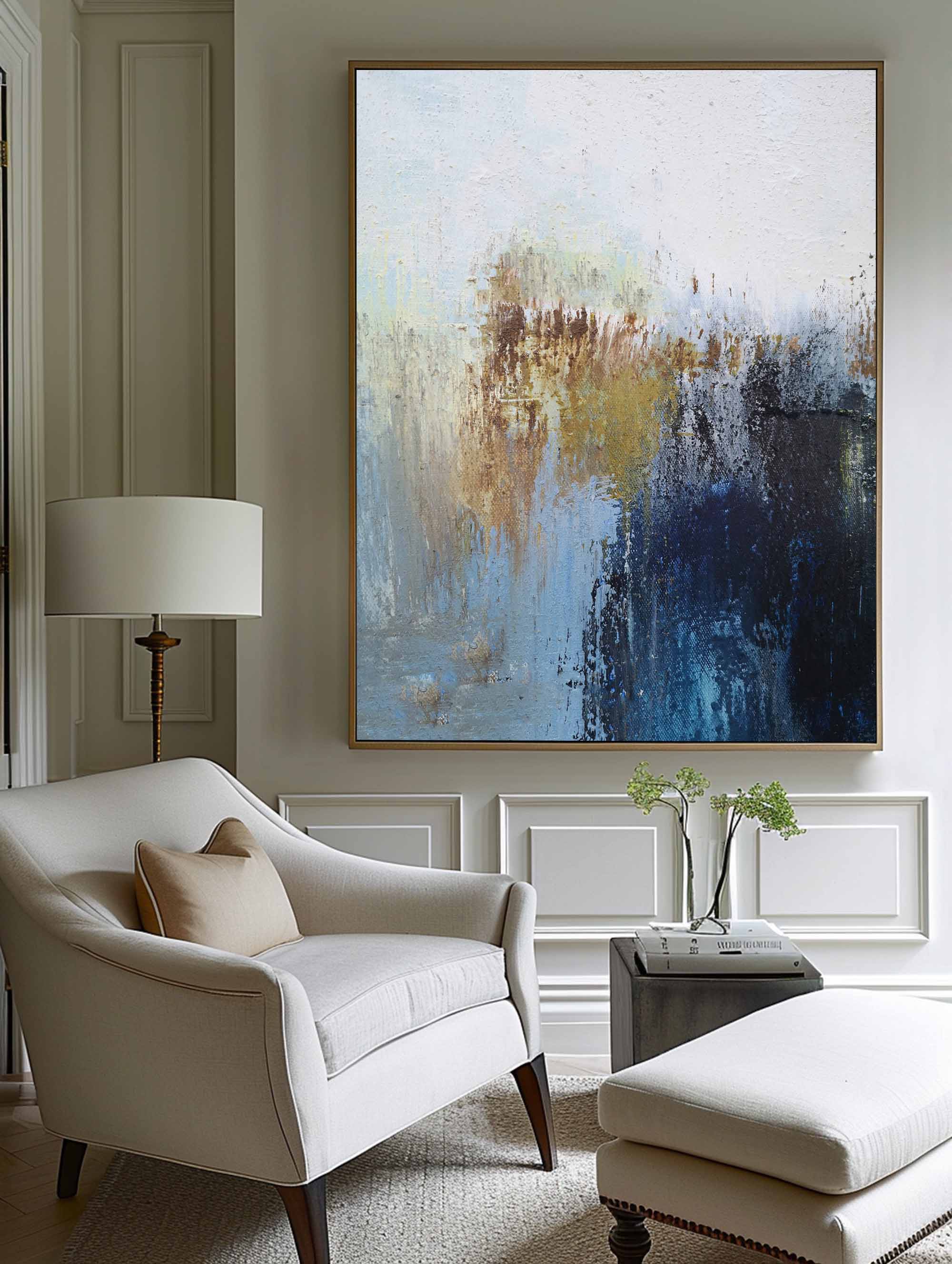Modern Abstract Painting ABAV100 - Neutralighting