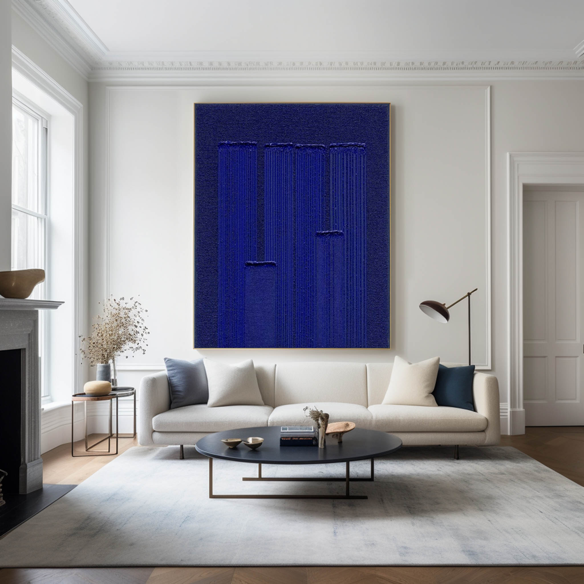 Klein Blue Minimalist Painting