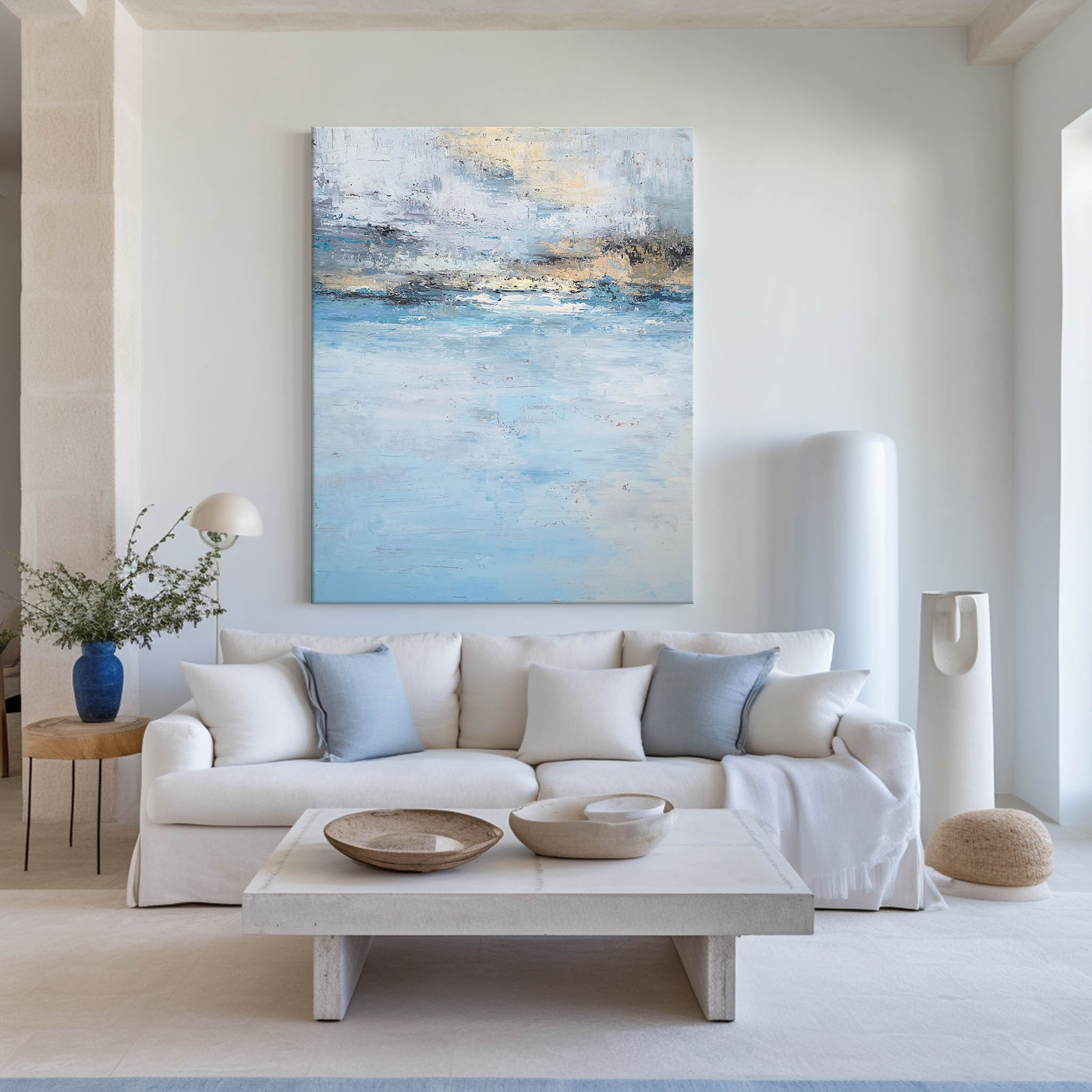 Beach Sunset Painting ABSV08 - Neutralighting