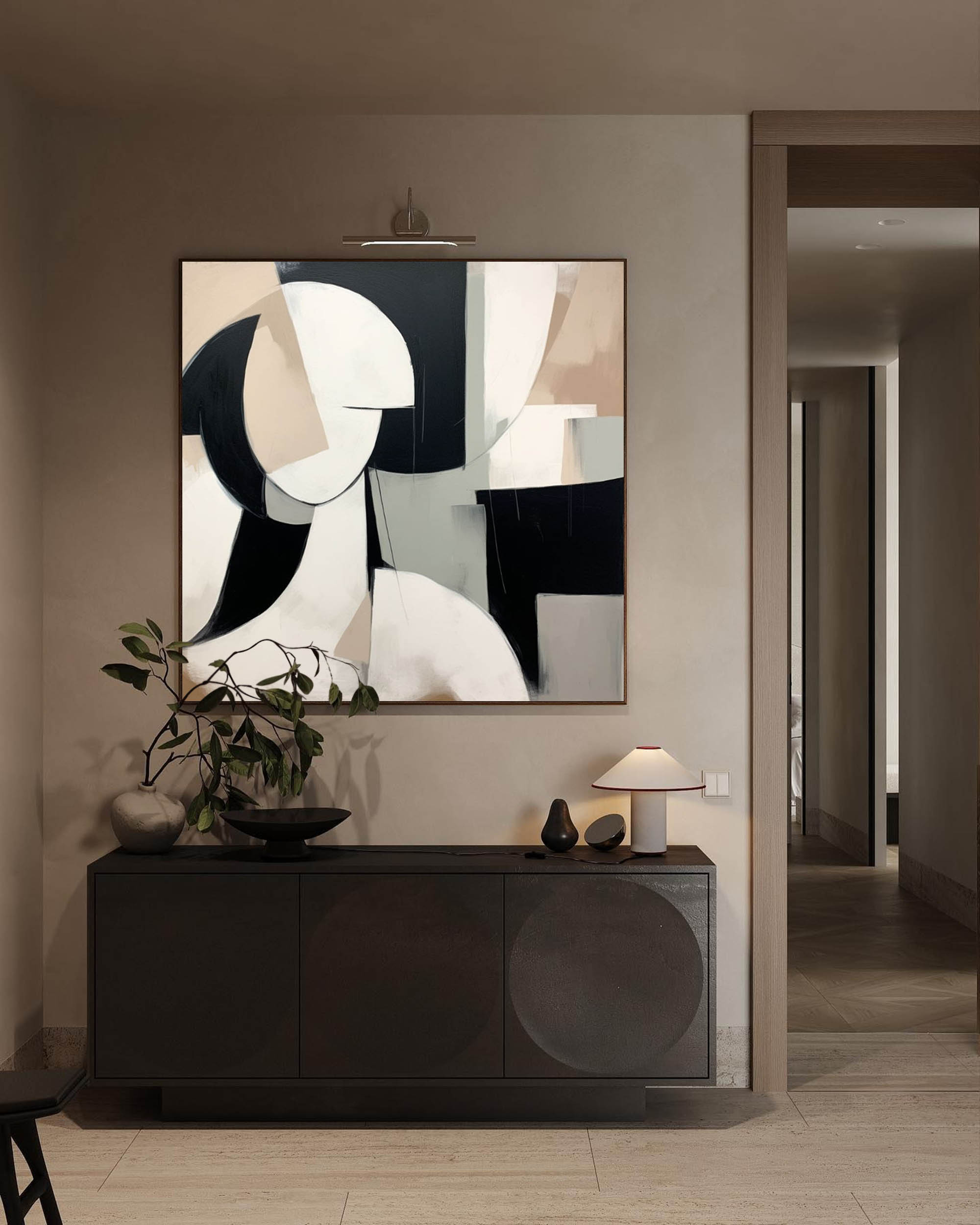 Contemporary Minimalist Art MA055 - Neutralighting