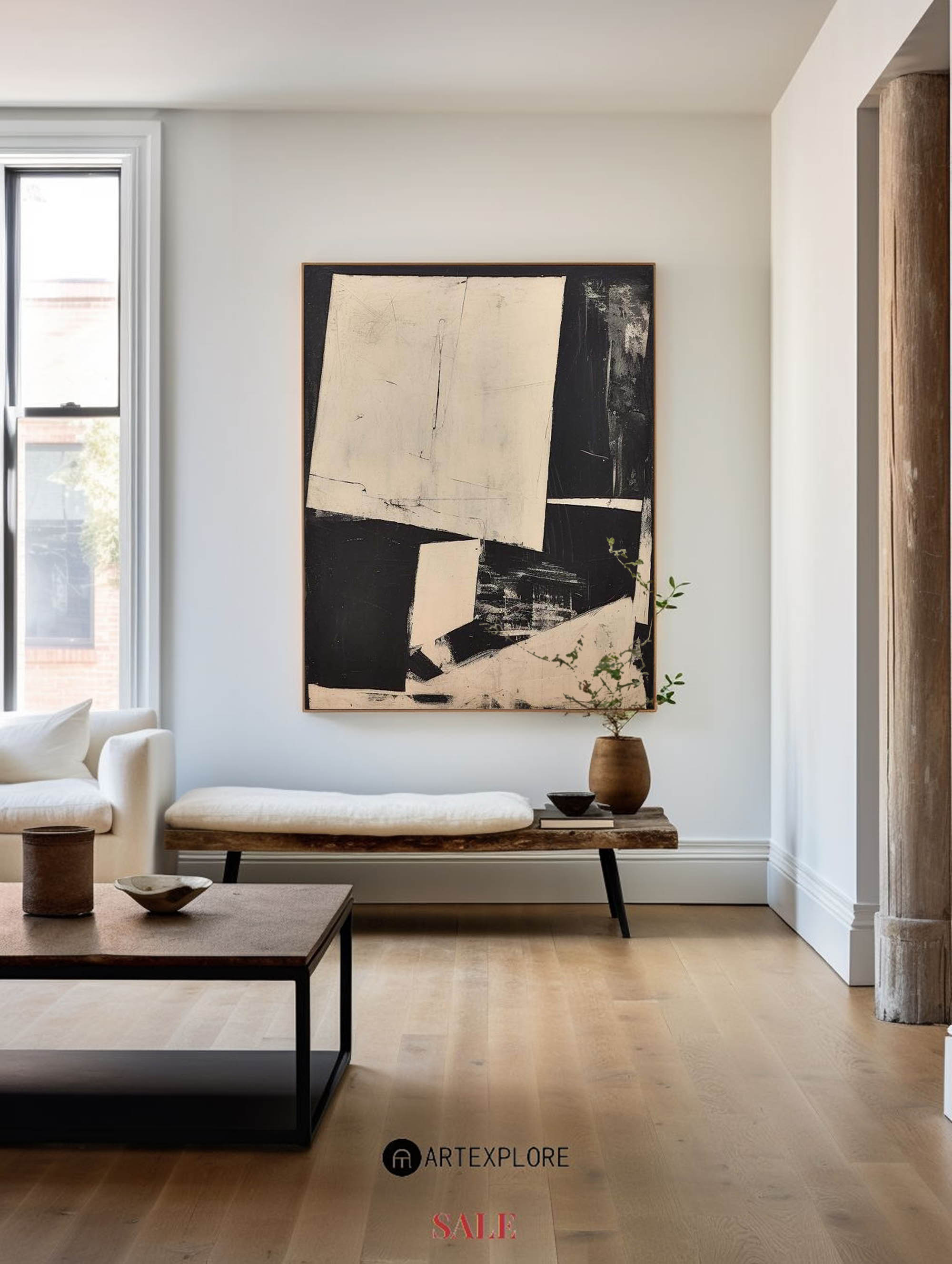 Wall Art Parchment Fragments