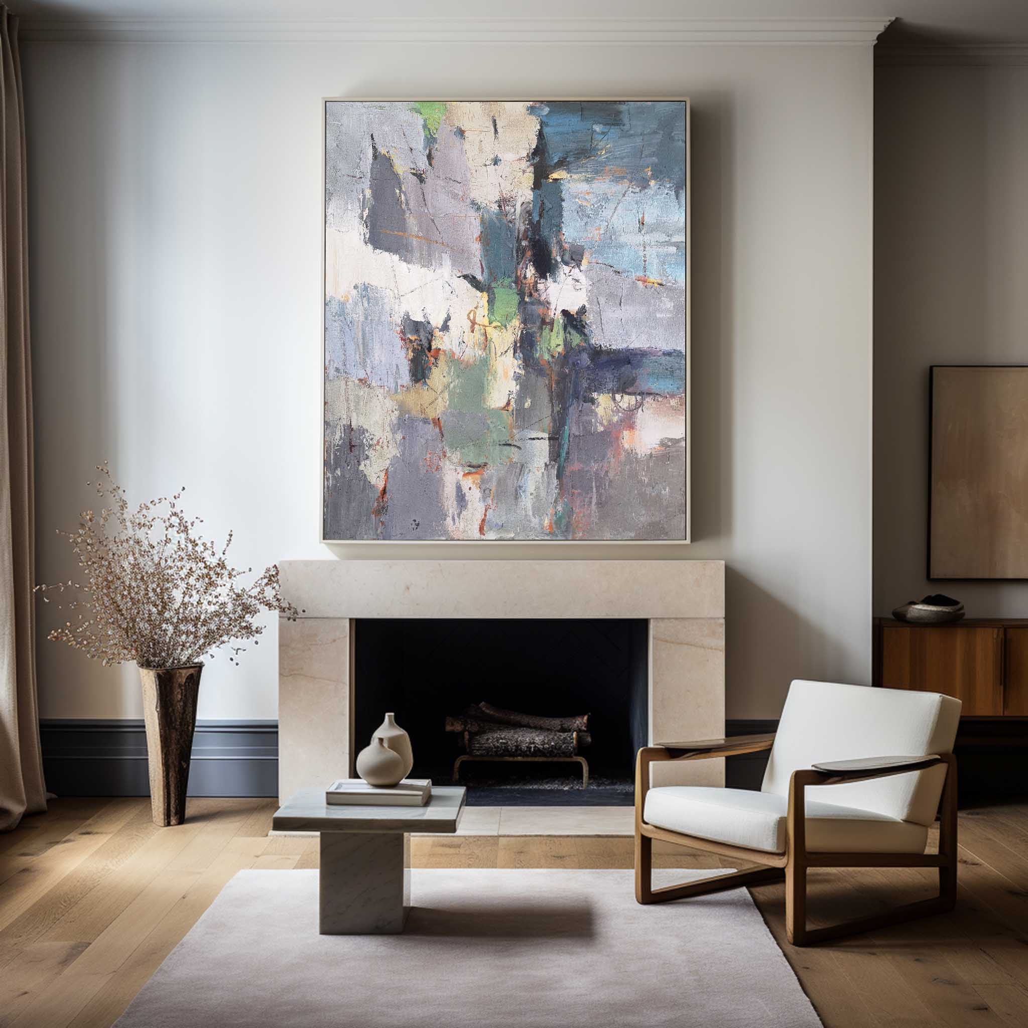 Abstract Painting ABAV54 - Neutralighting