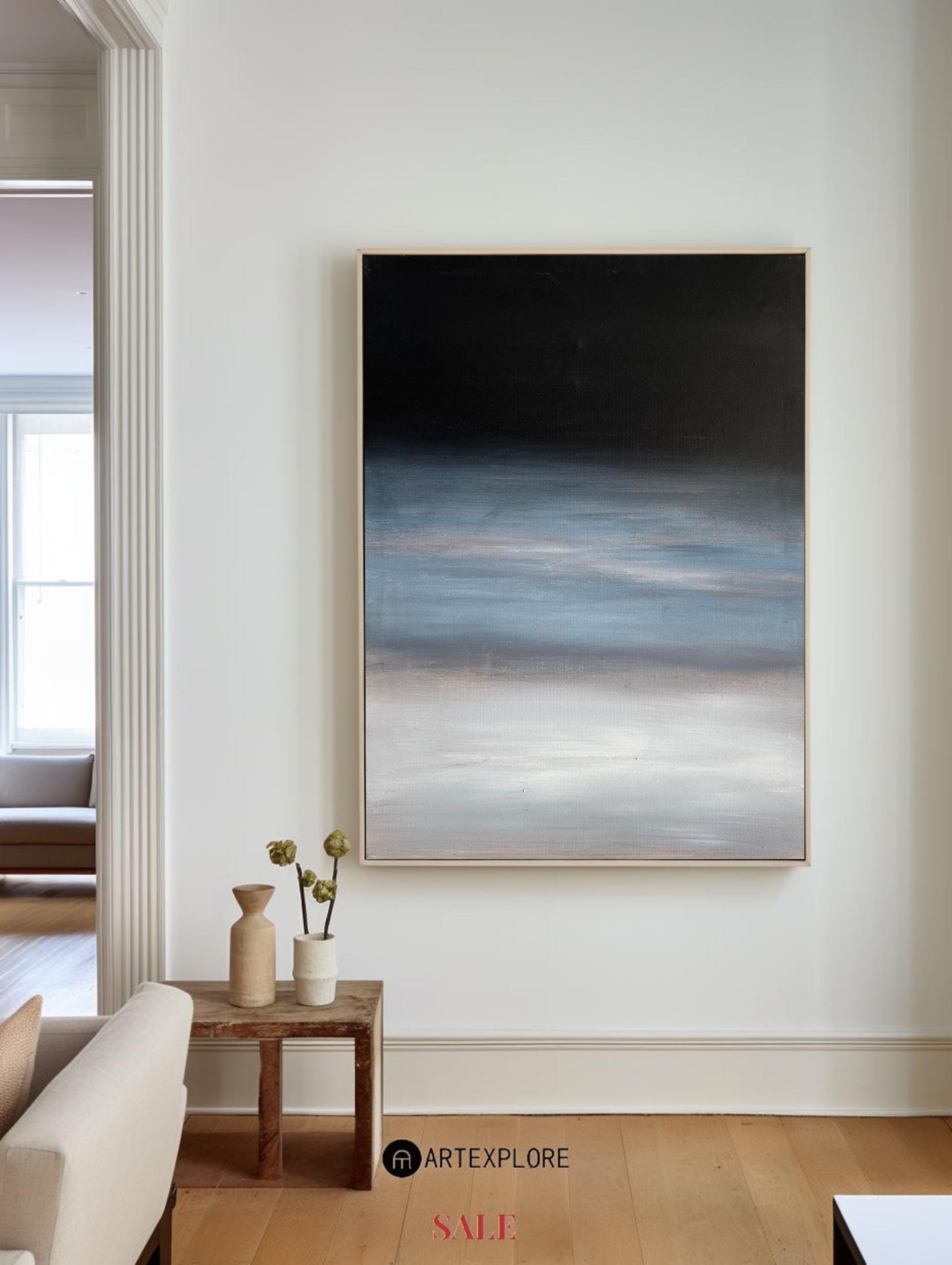 Modern Abstract Painting ABAV254 - Neutralighting