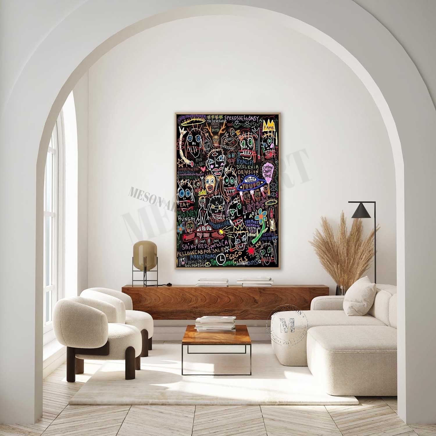 Abstract Graffiti Art GA117 - Neutralighting